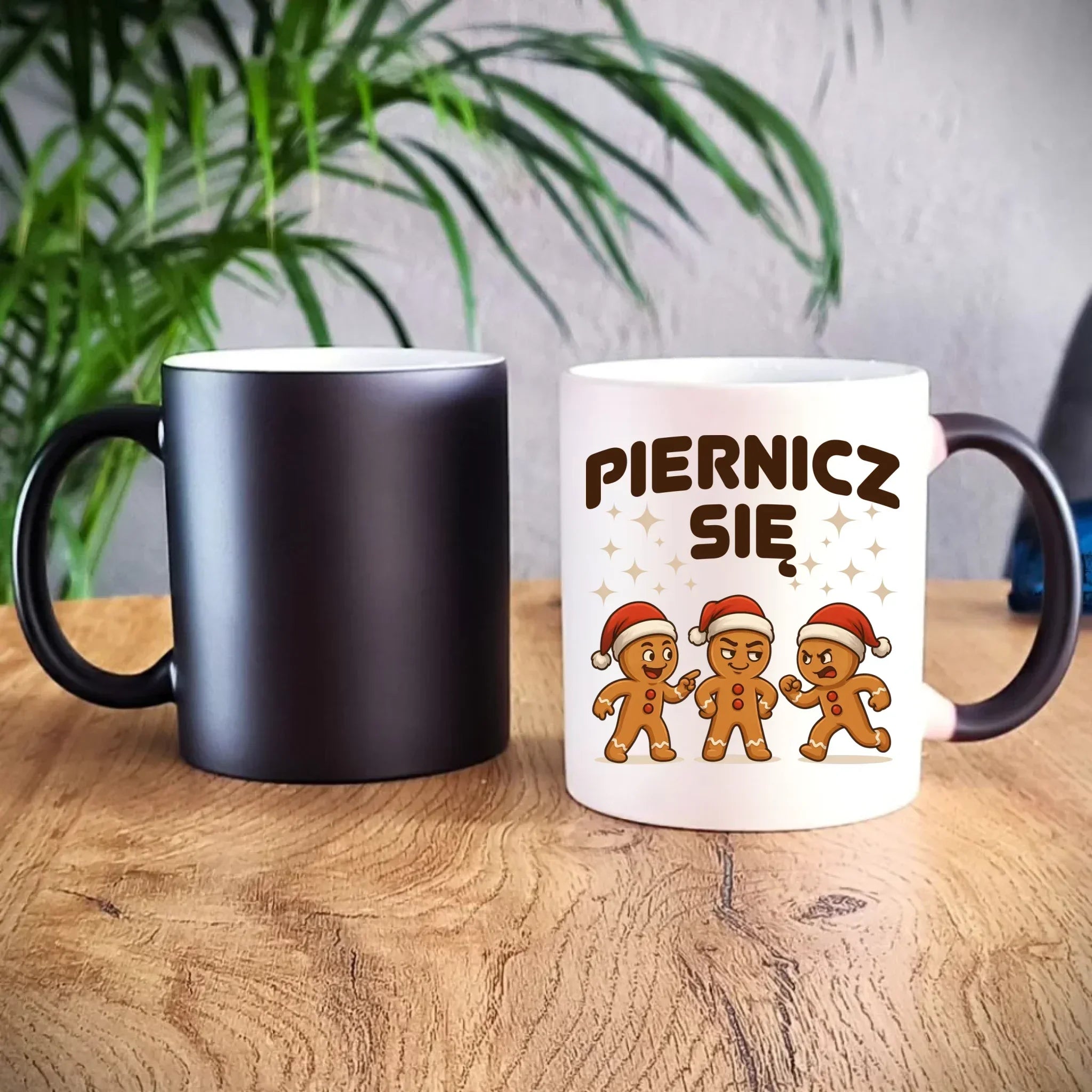 Kubek magiczny świąteczny - Piernicz się BN149 - StoryCups.pl