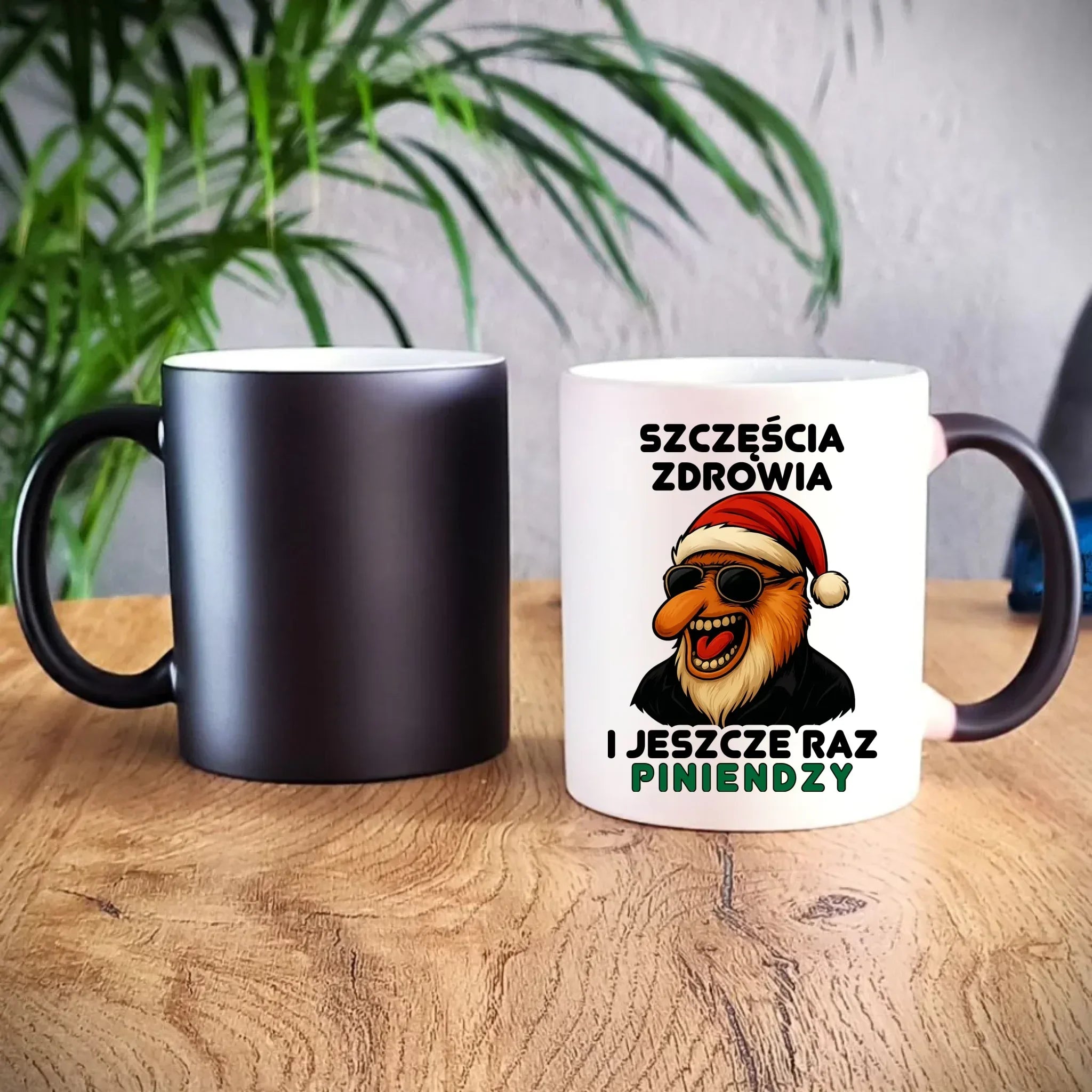 Kubek magiczny świąteczny - Janusz Nosacz - I jeszcze raz piniendzy BN111 - StoryCups.pl
