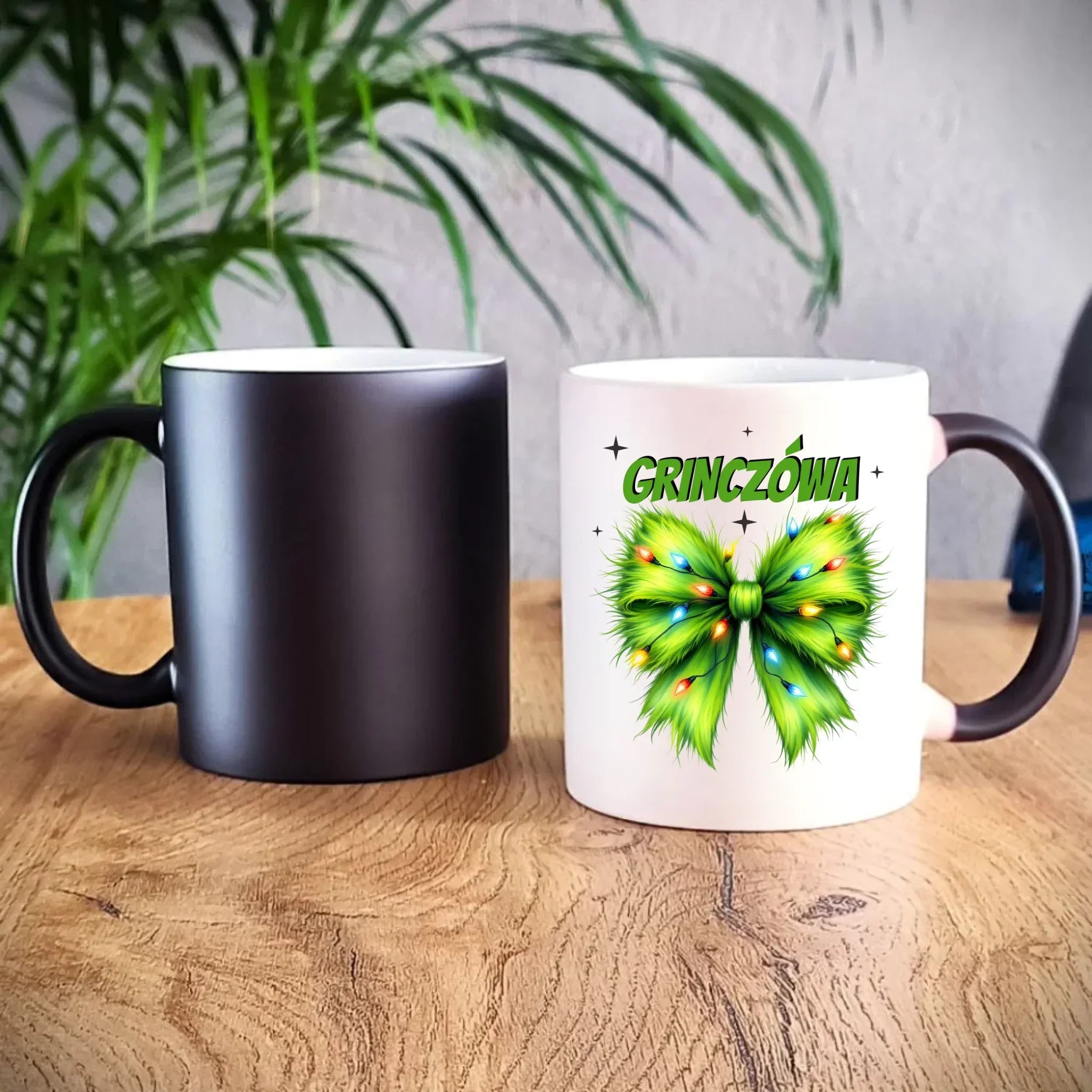 Kubek magiczny świąteczny - Grinczówa BN114 - StoryCups.pl