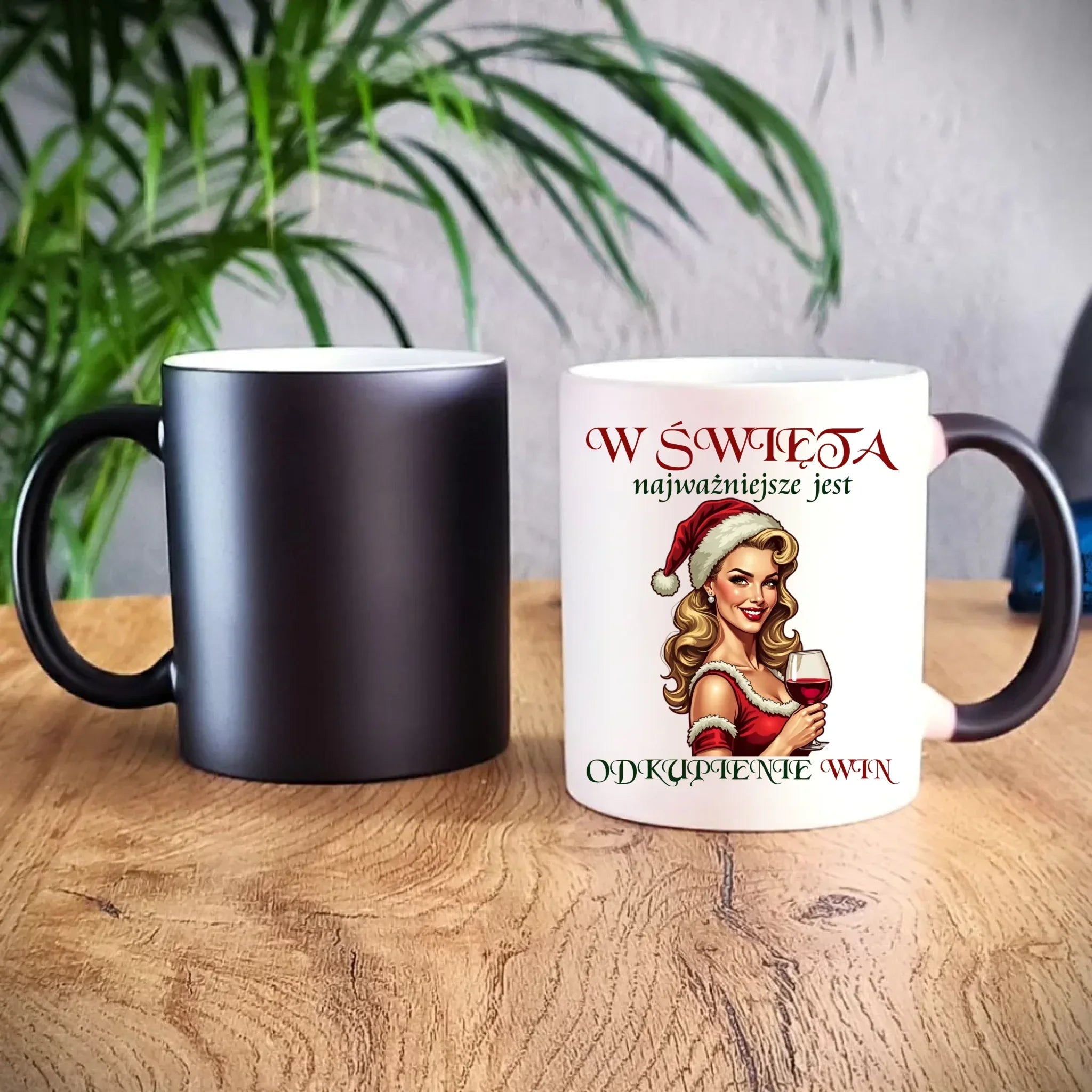 Kubek magiczny świąteczny - Odkupienie win BN04 - StoryCups.pl