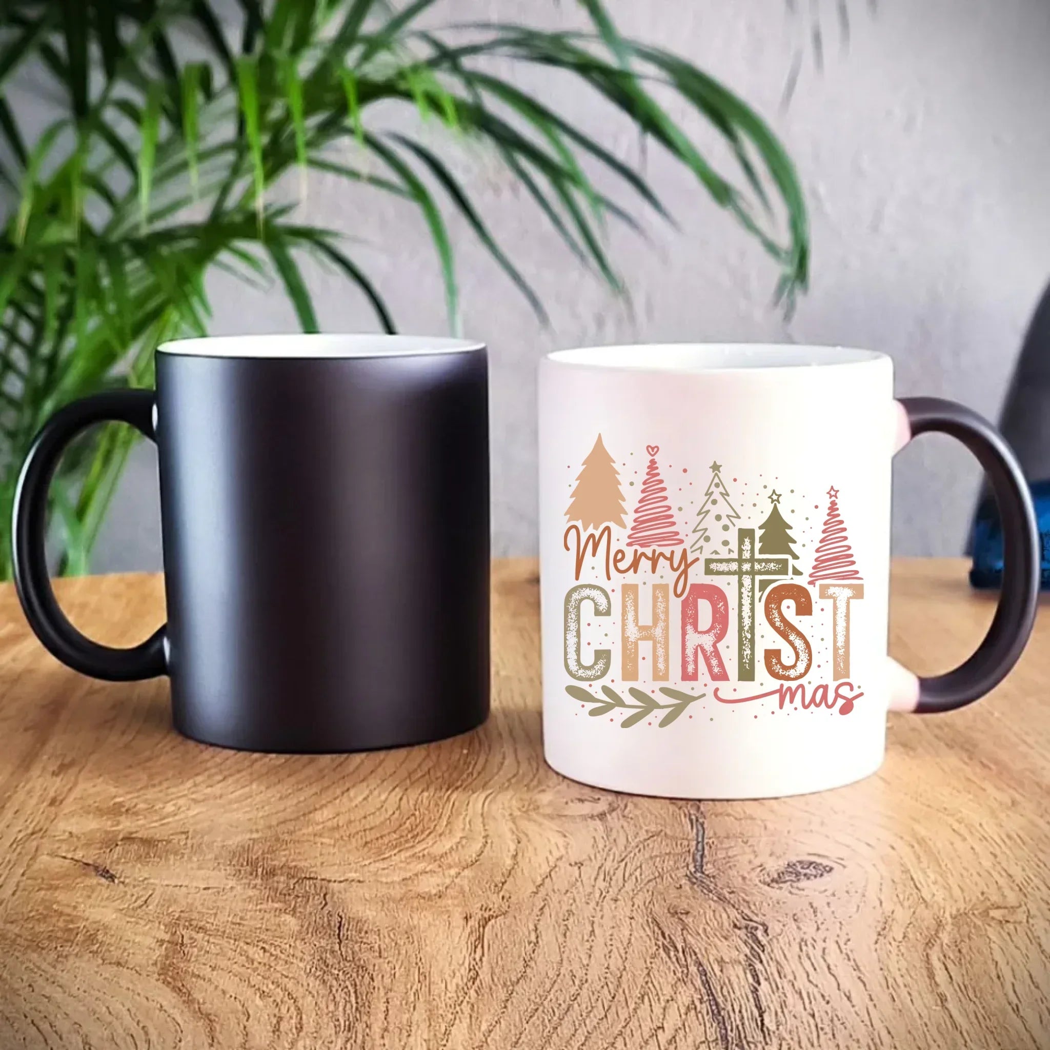 Kubek magiczny świąteczny - Merry Christmas BN01 - StoryCups.pl