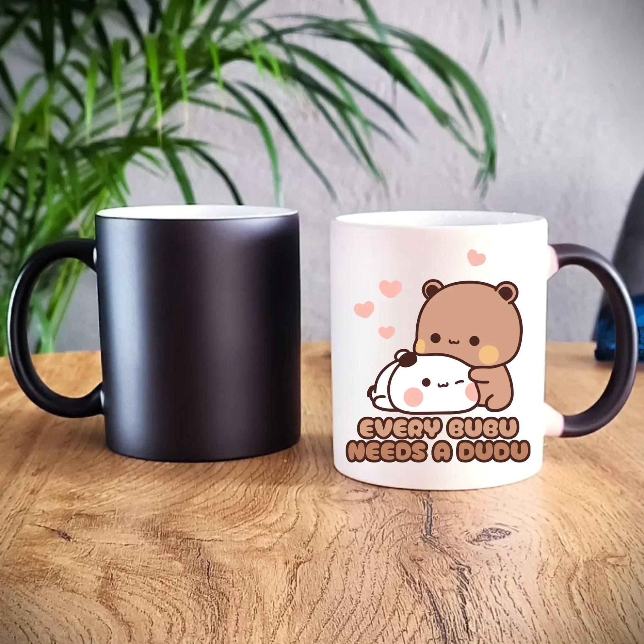 Kubek magiczny dla par - Every Bubu needs a Dudu W33 - StoryCups.pl