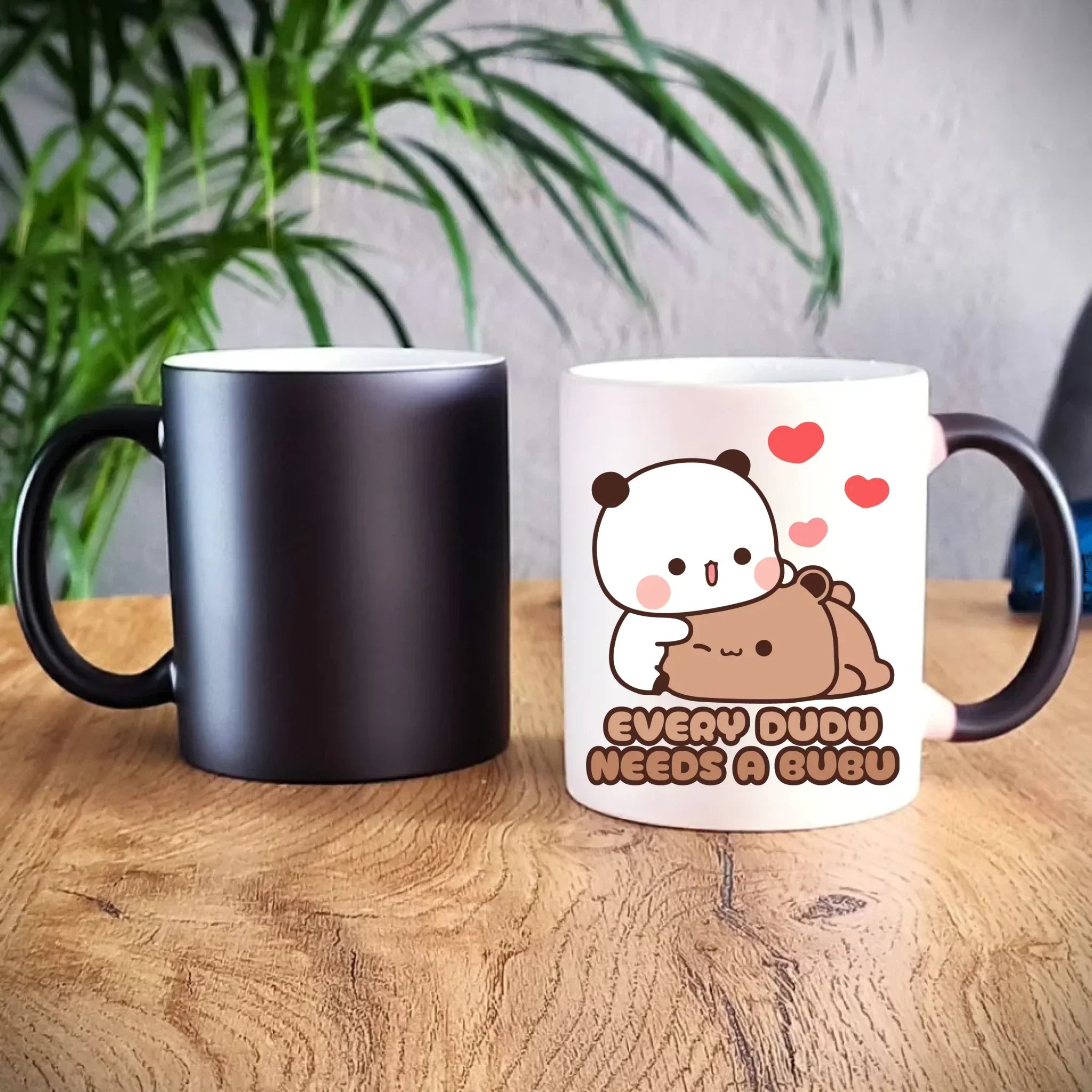 Kubek magiczny dla par - Every Dudu needs a Bubu W32 - StoryCups.pl