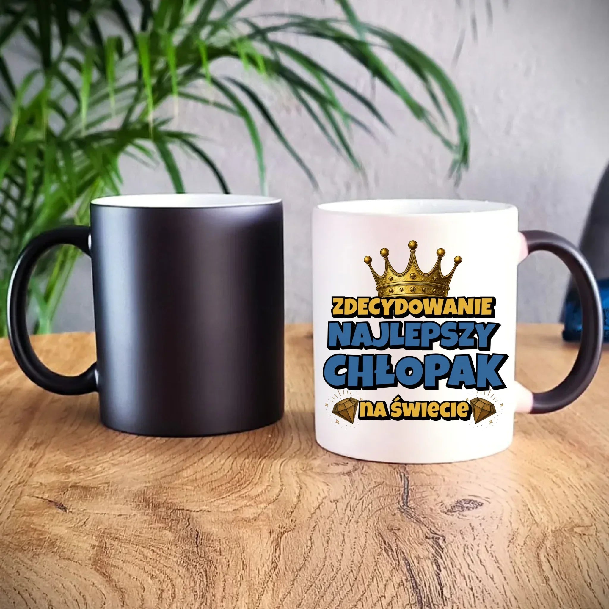 Kubek magiczny - Prezent na Dzień Chłopaka - Najlepszy chłopak DCH21 - StoryCups.pl