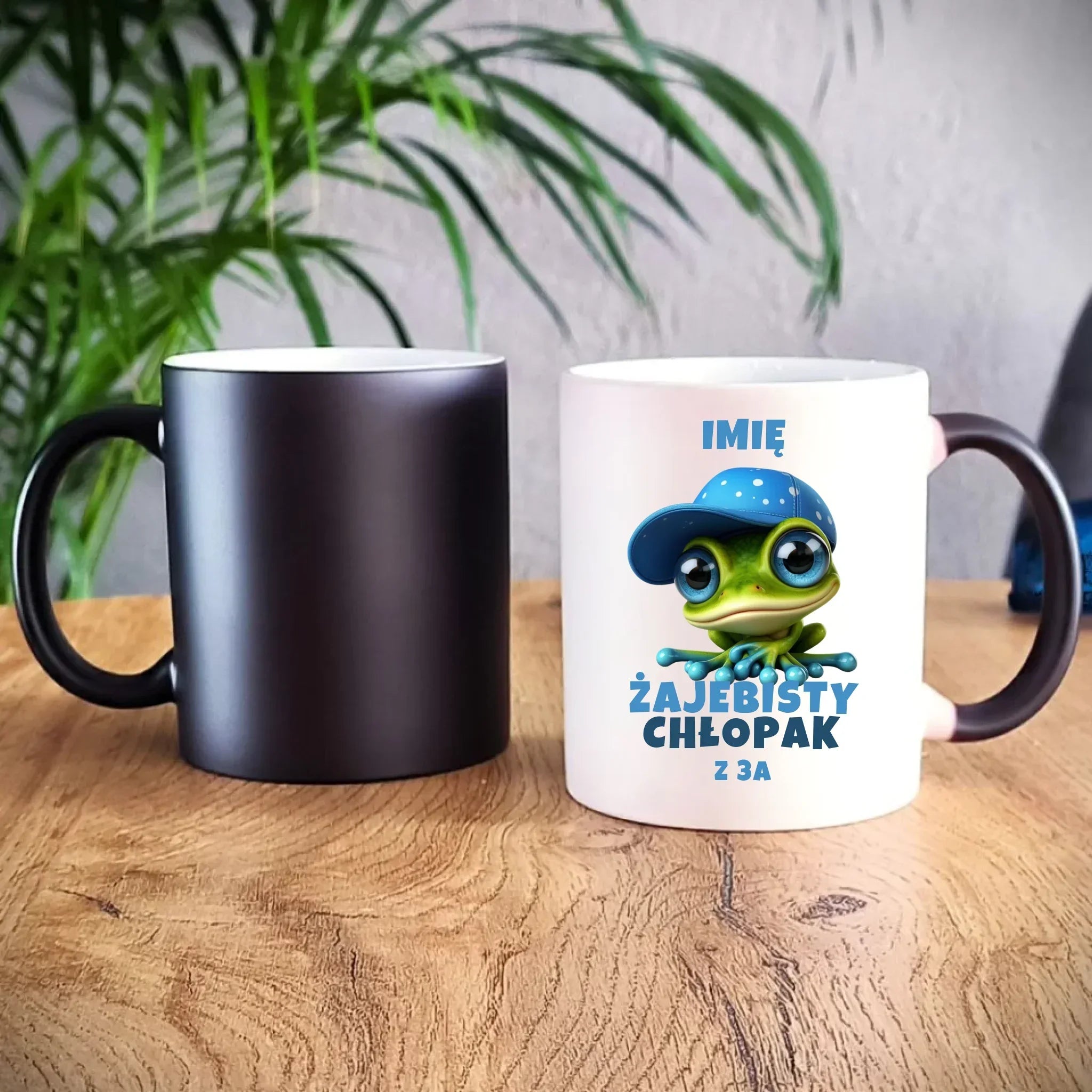 Kubek magiczny - Żajebisty Chłopak - personalizowany DCH01 - StoryCups.pl