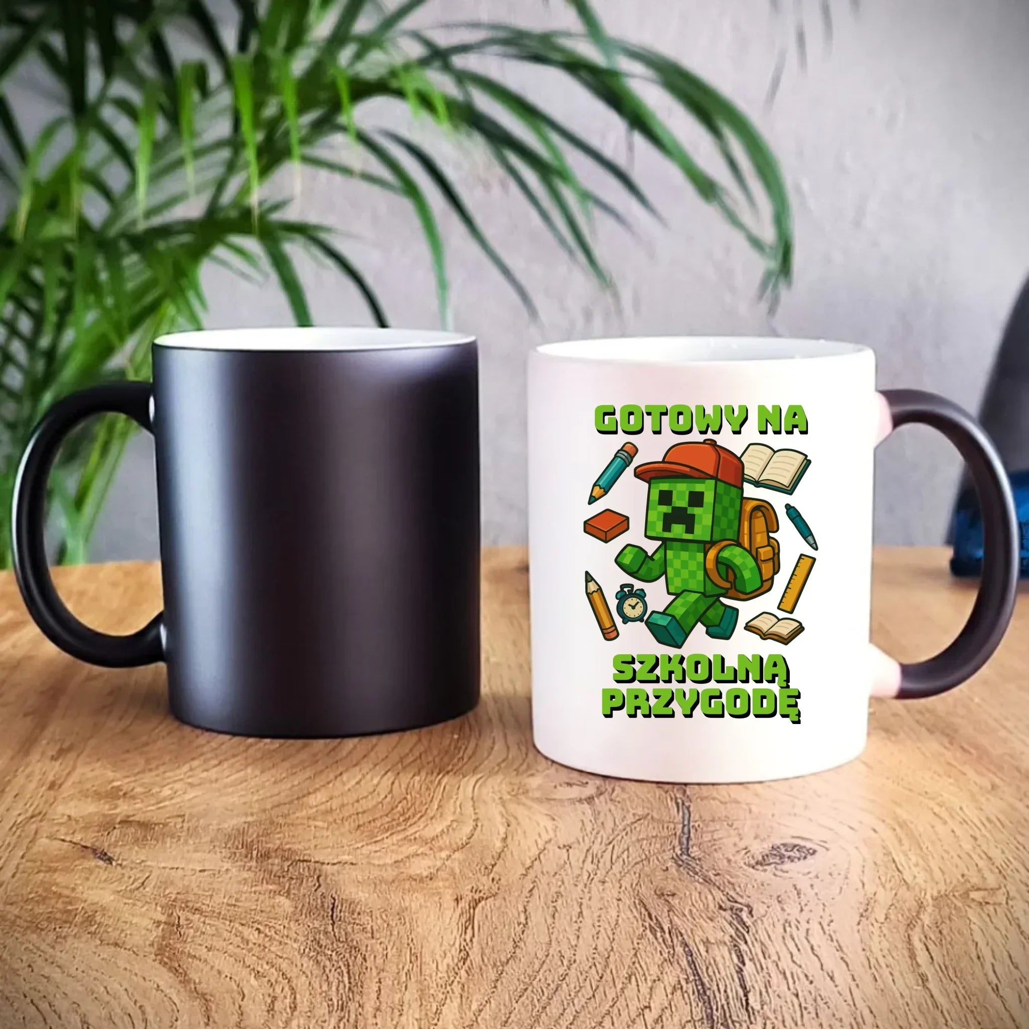 Kubek magiczny szkoła - Gotowy na szkołę - gamer do szkoły - SZ13 - StoryCups.pl
