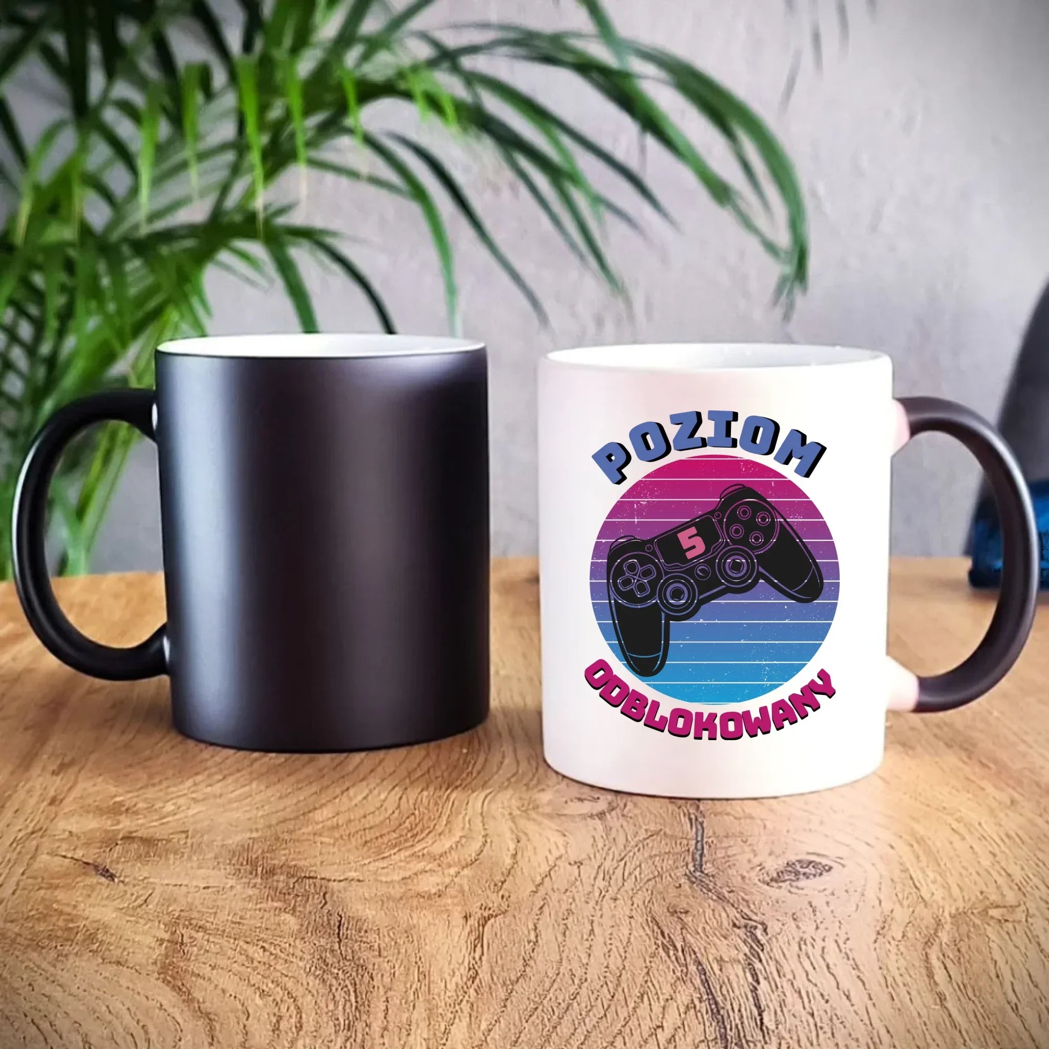 Kubek magiczny dla dziewczynki powrót do szkoły Poziom odblokowany SZ02 - StoryCups.pl