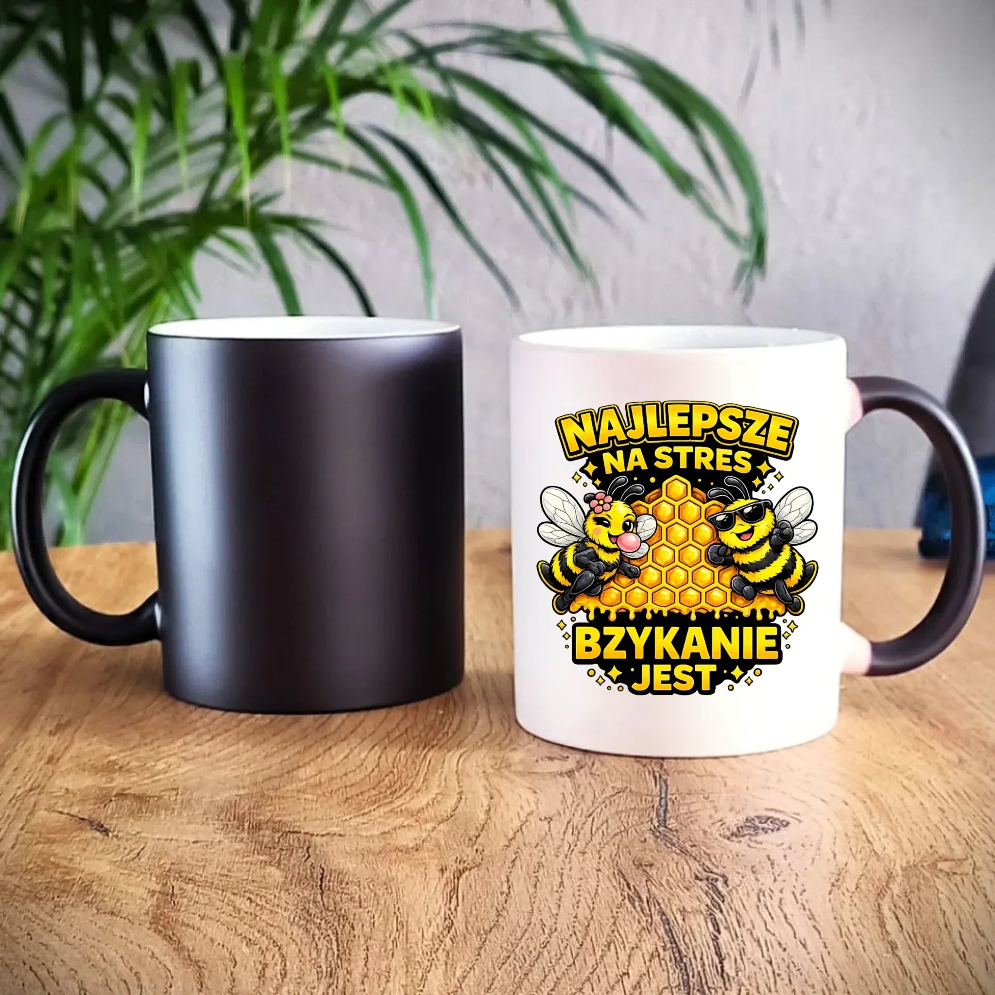 Kubek magiczny dla par - Najlepsze na stres bzykanie jest W79 - StoryCups.pl