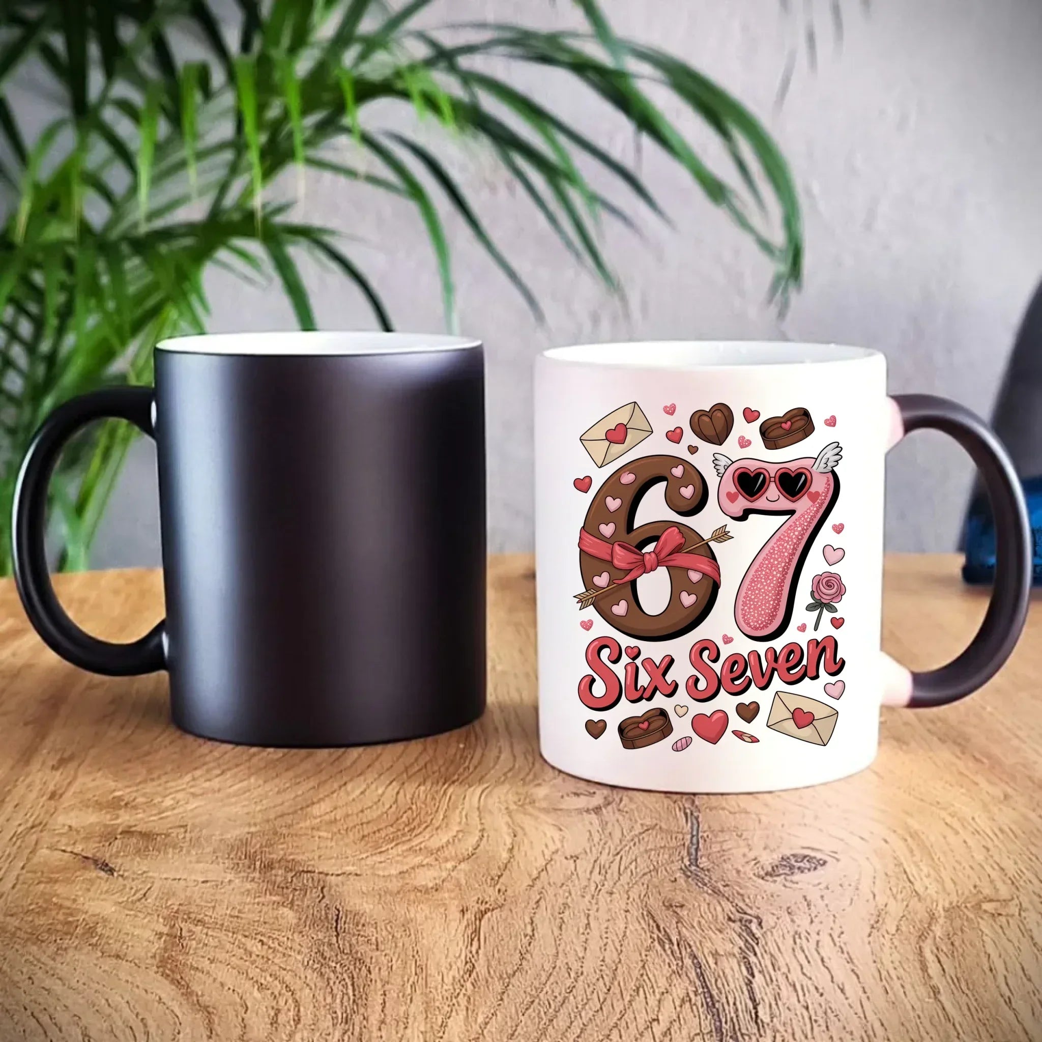 Kubek magiczny - Miłość Six Seven 67 W72 - StoryCups.pl