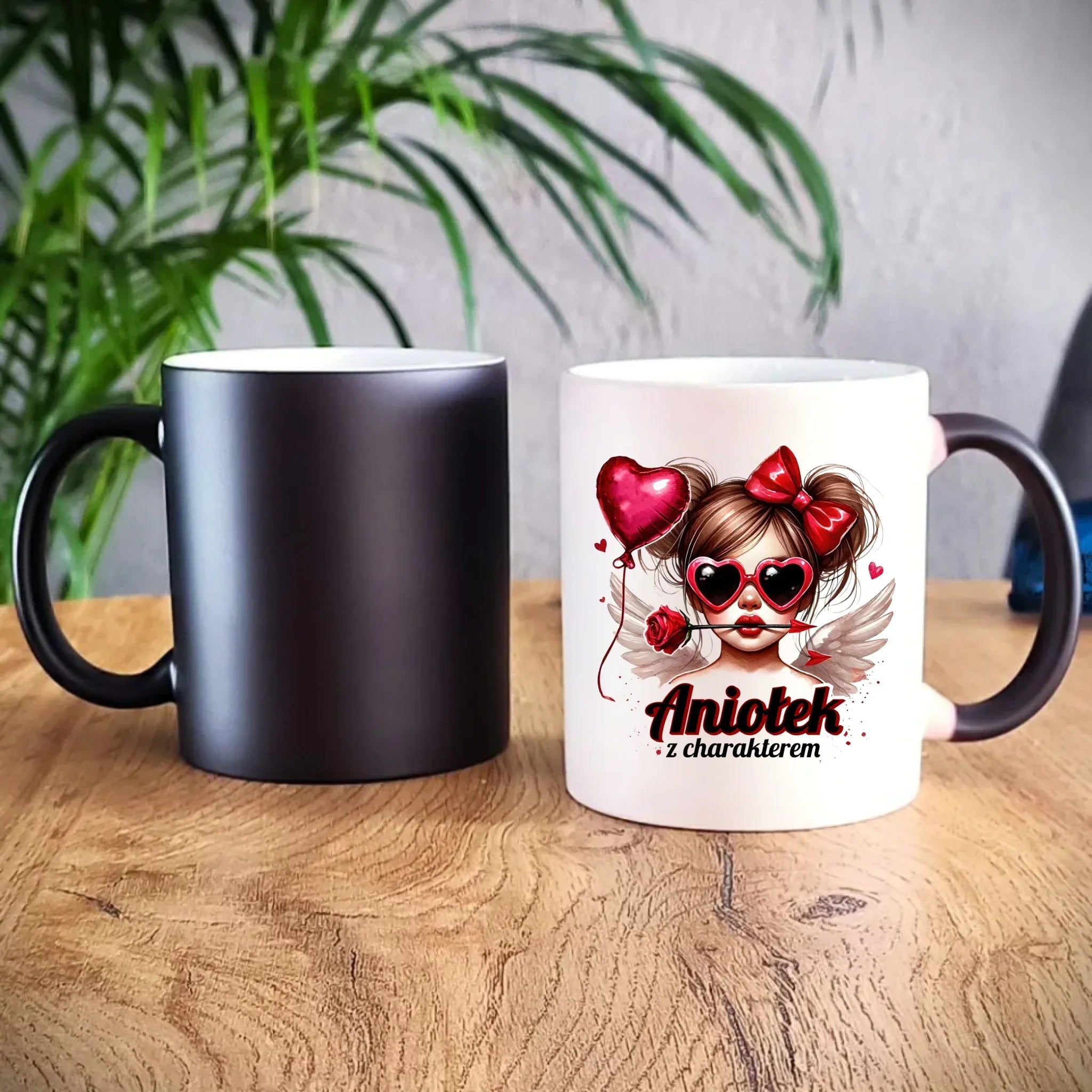 Kubek magiczny - Aniołek z charakterem W58 - StoryCups.pl