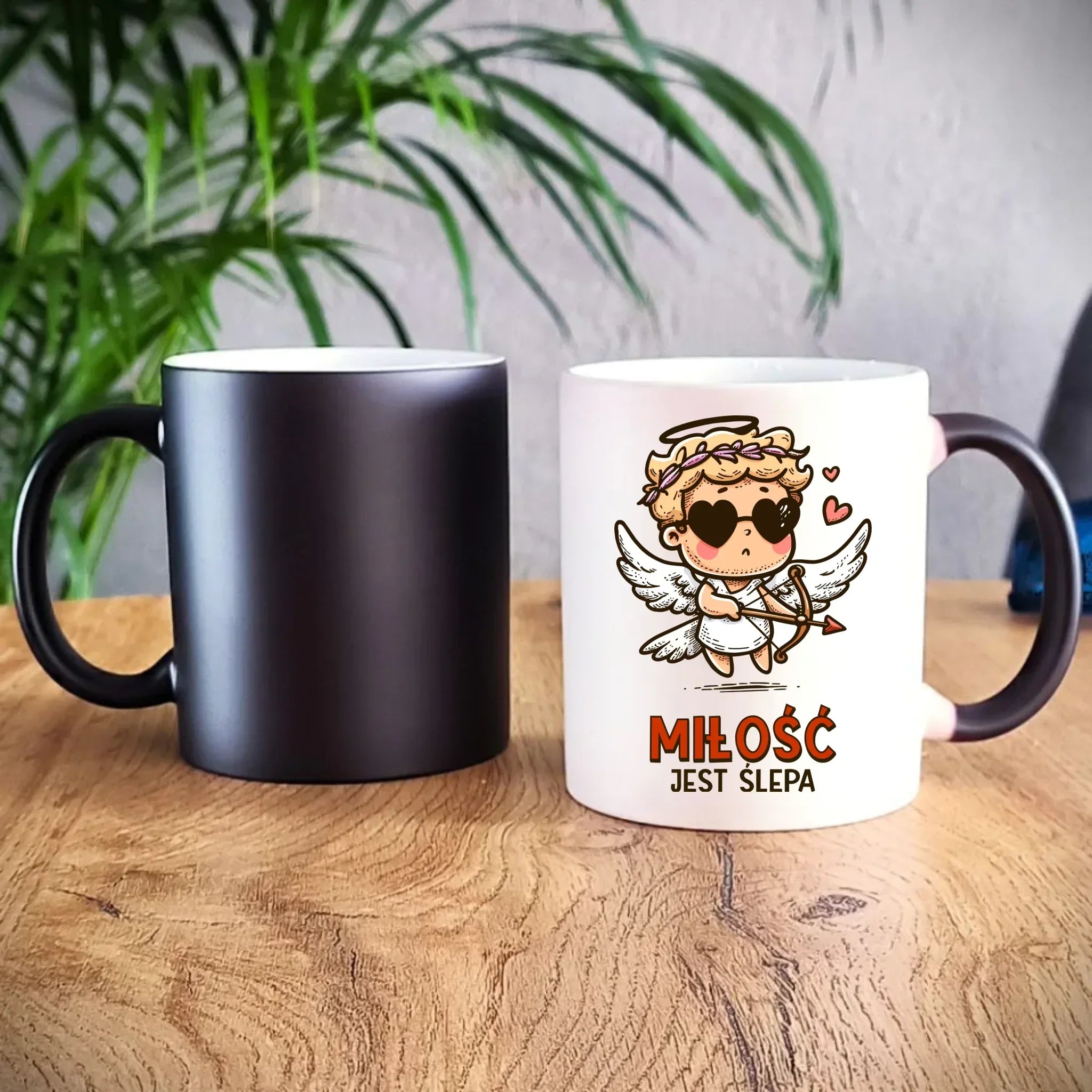 Kubek magiczny - Miłość jest ślepa W48 - StoryCups.pl