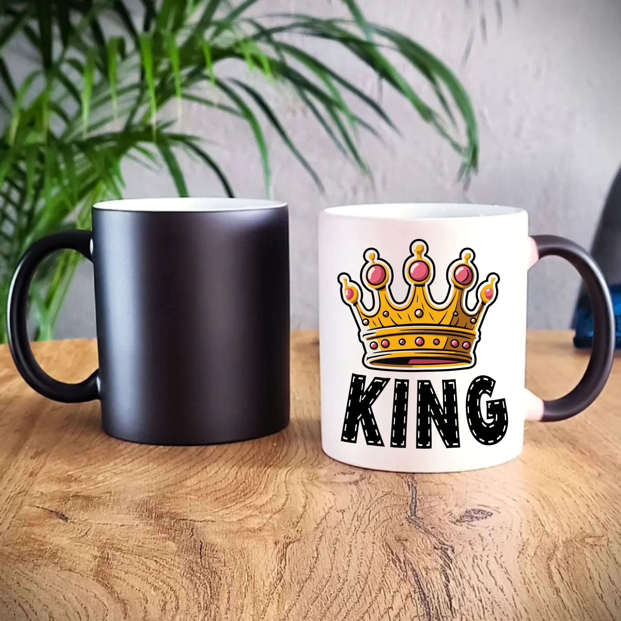 Kubek magiczny dla niego - King W41 - StoryCups.pl