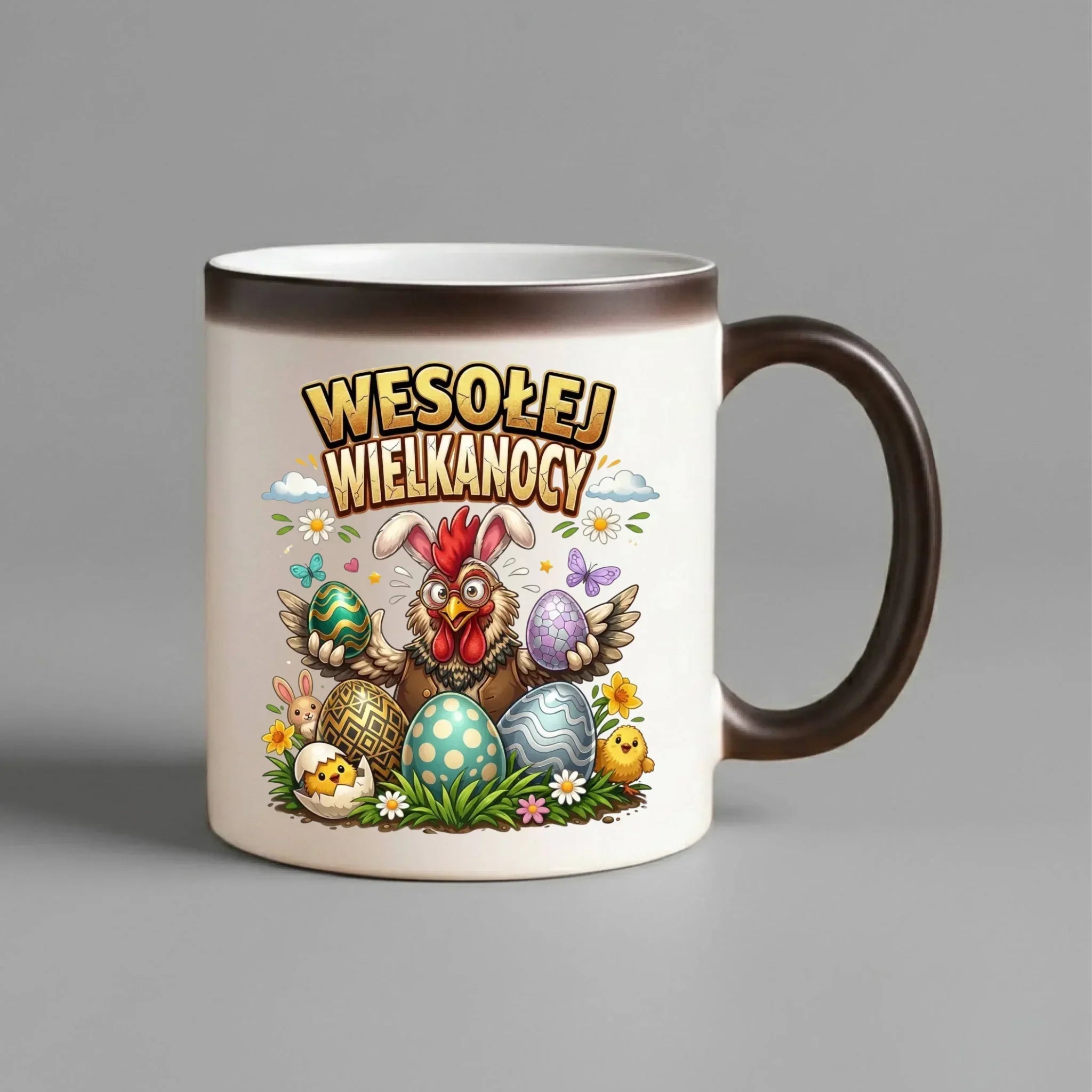 Kubek magiczny wielkanocny - Wesołej Wielkanocy WN20 - StoryCups.pl