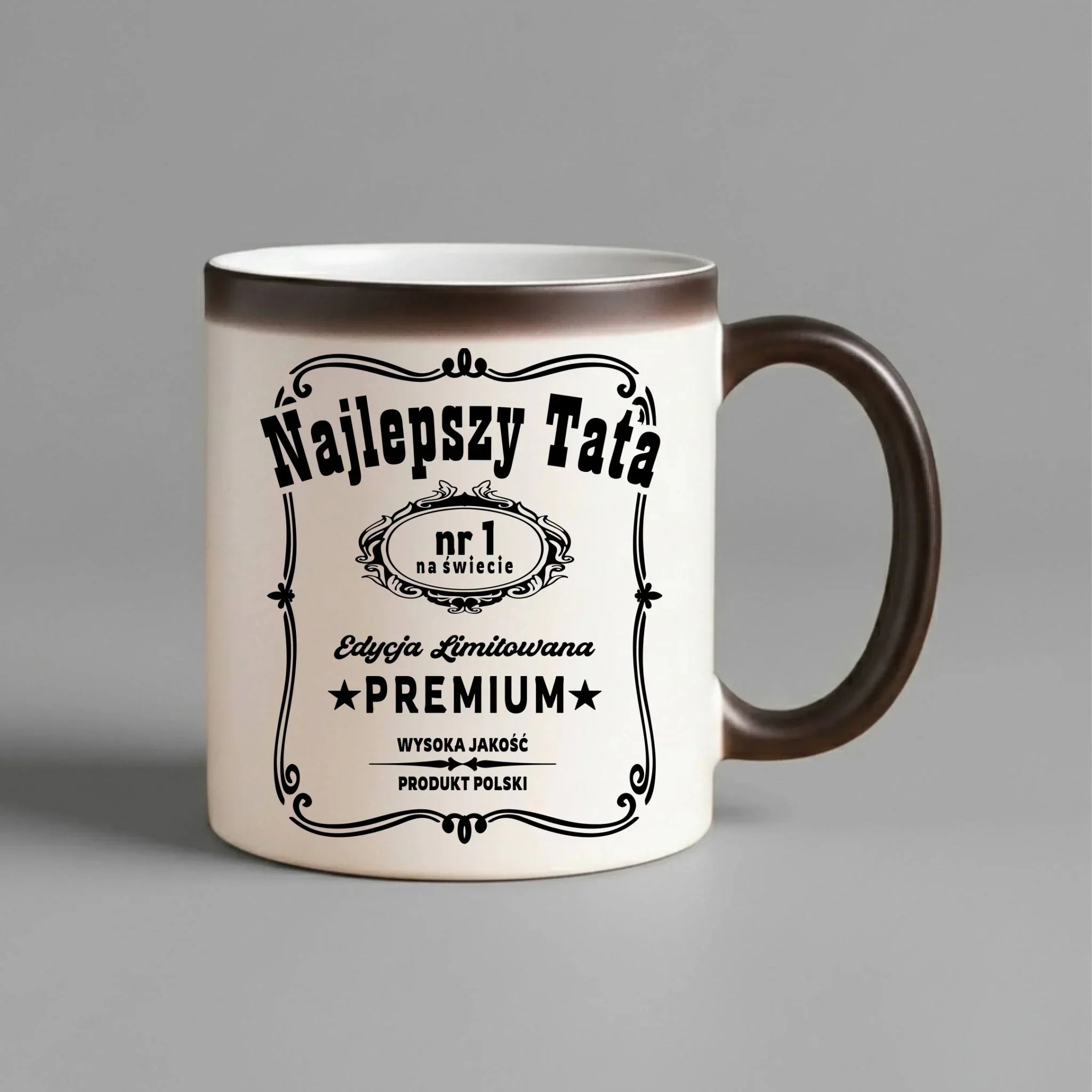 Kubek magiczny dla taty - Najlepszy tata edycja limitowana DT32 - StoryCups.pl