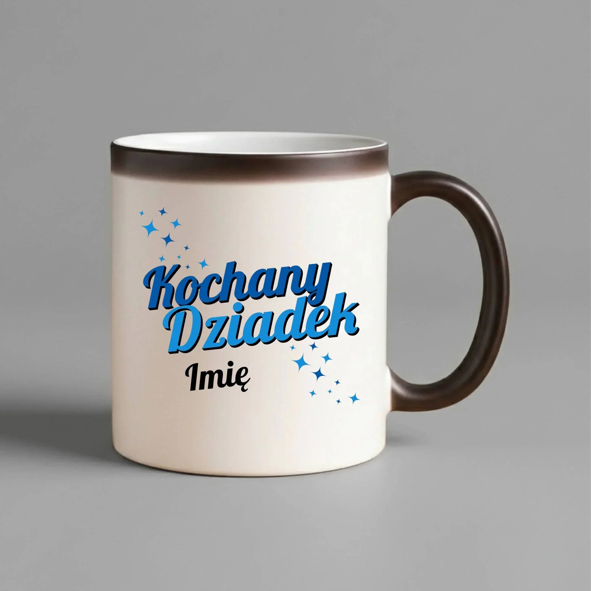 Kubek magiczny dla dziadka - Kochany Dziadek - personalizowany D05 - StoryCups.pl