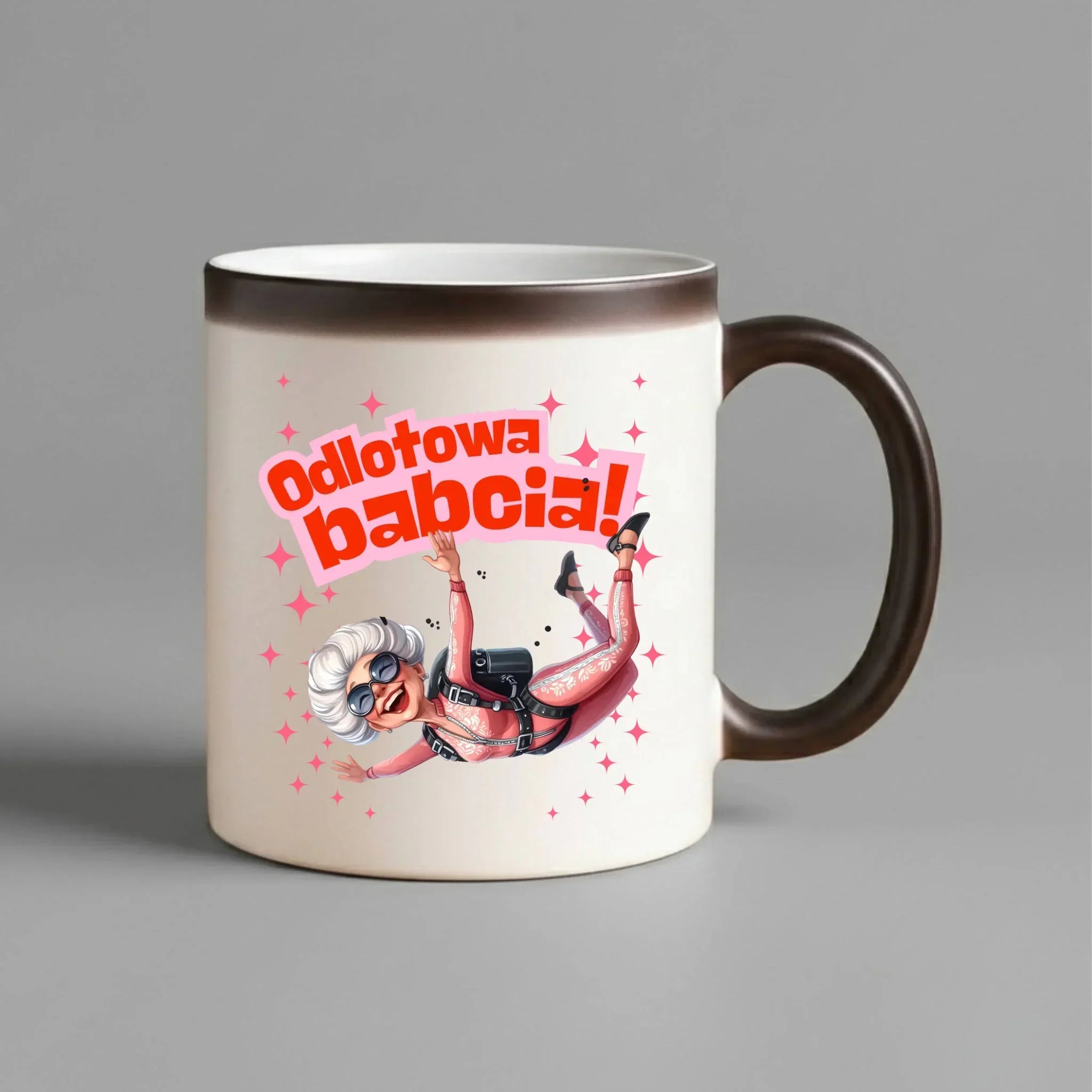 Kubek magiczny dla babci - Odlotowa babcia B28 - StoryCups.pl