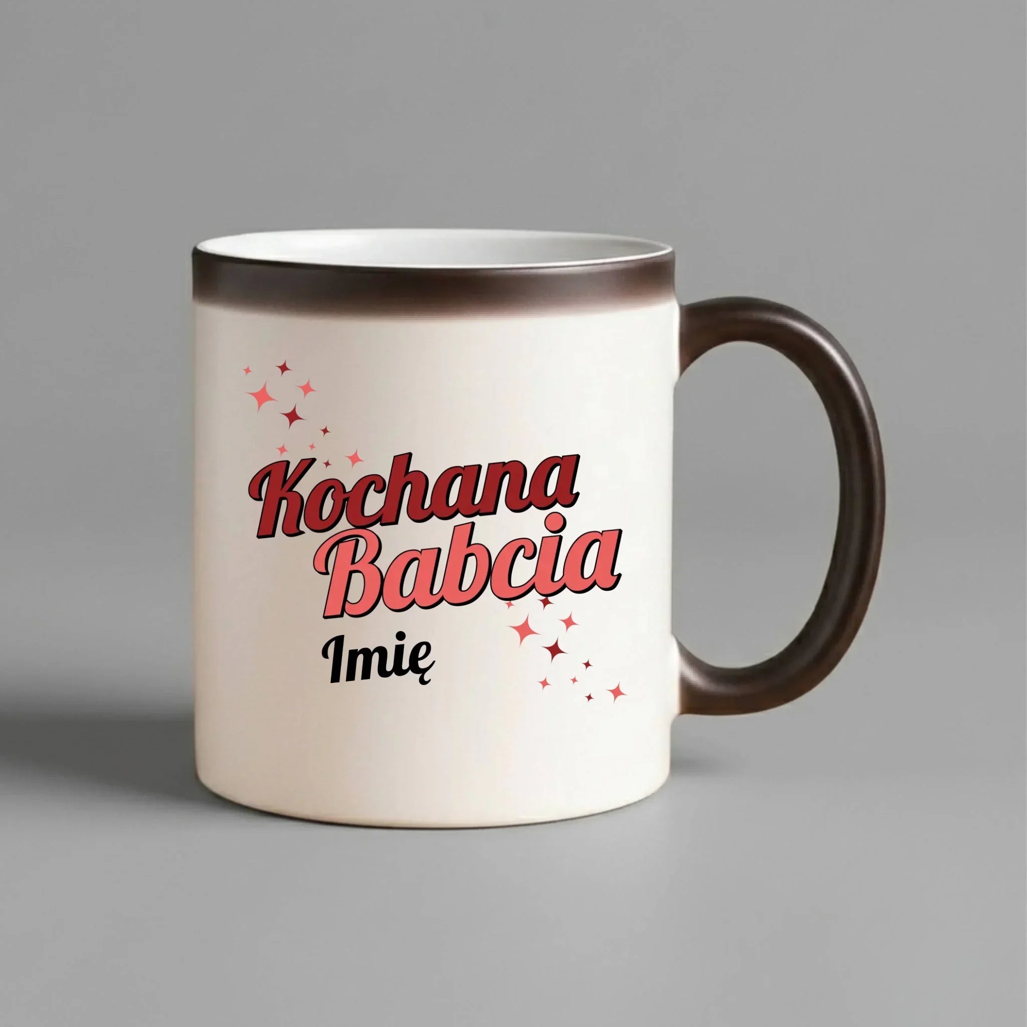 Kubek magiczny dla babci - Kochana Babcia - personalizowany B05 - StoryCups.pl