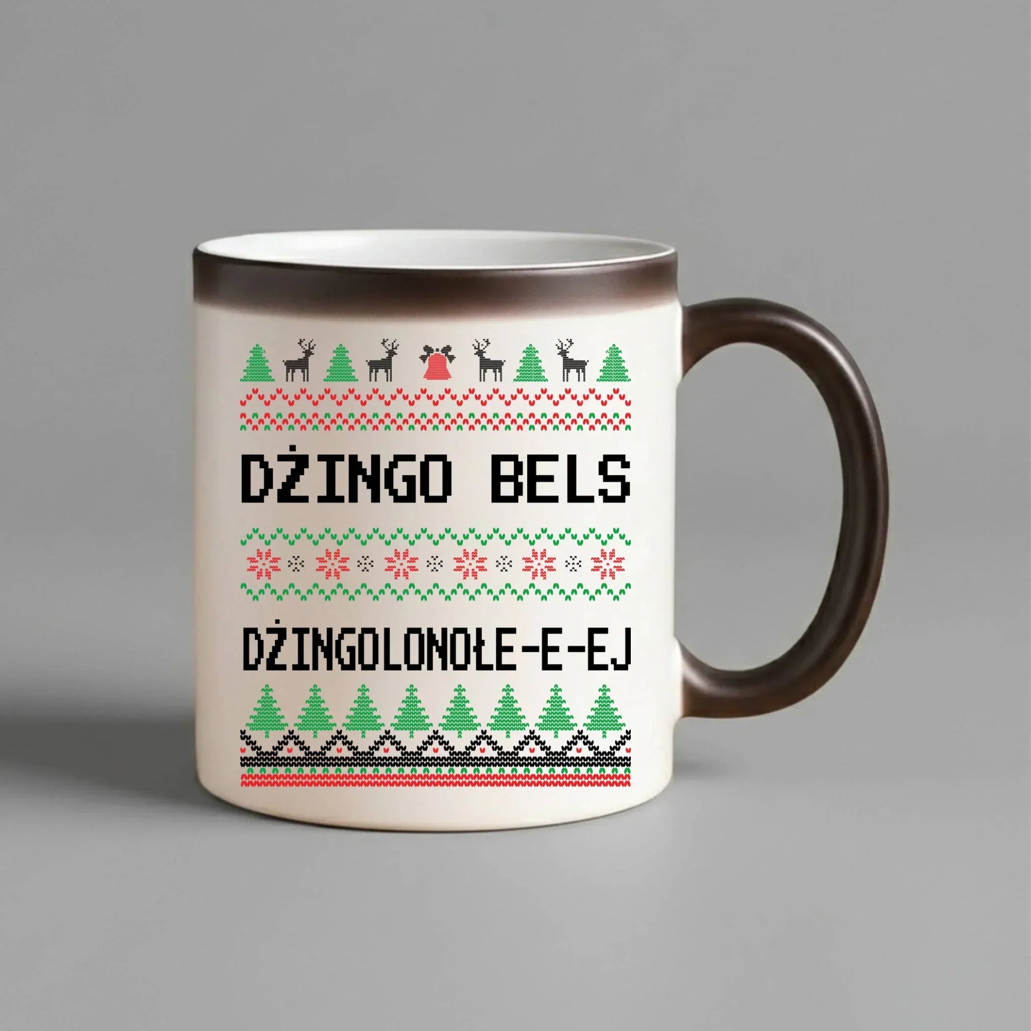 Kubek magiczny świąteczny - prezent na Święta - Dżingo bels BN11 - StoryCups.pl