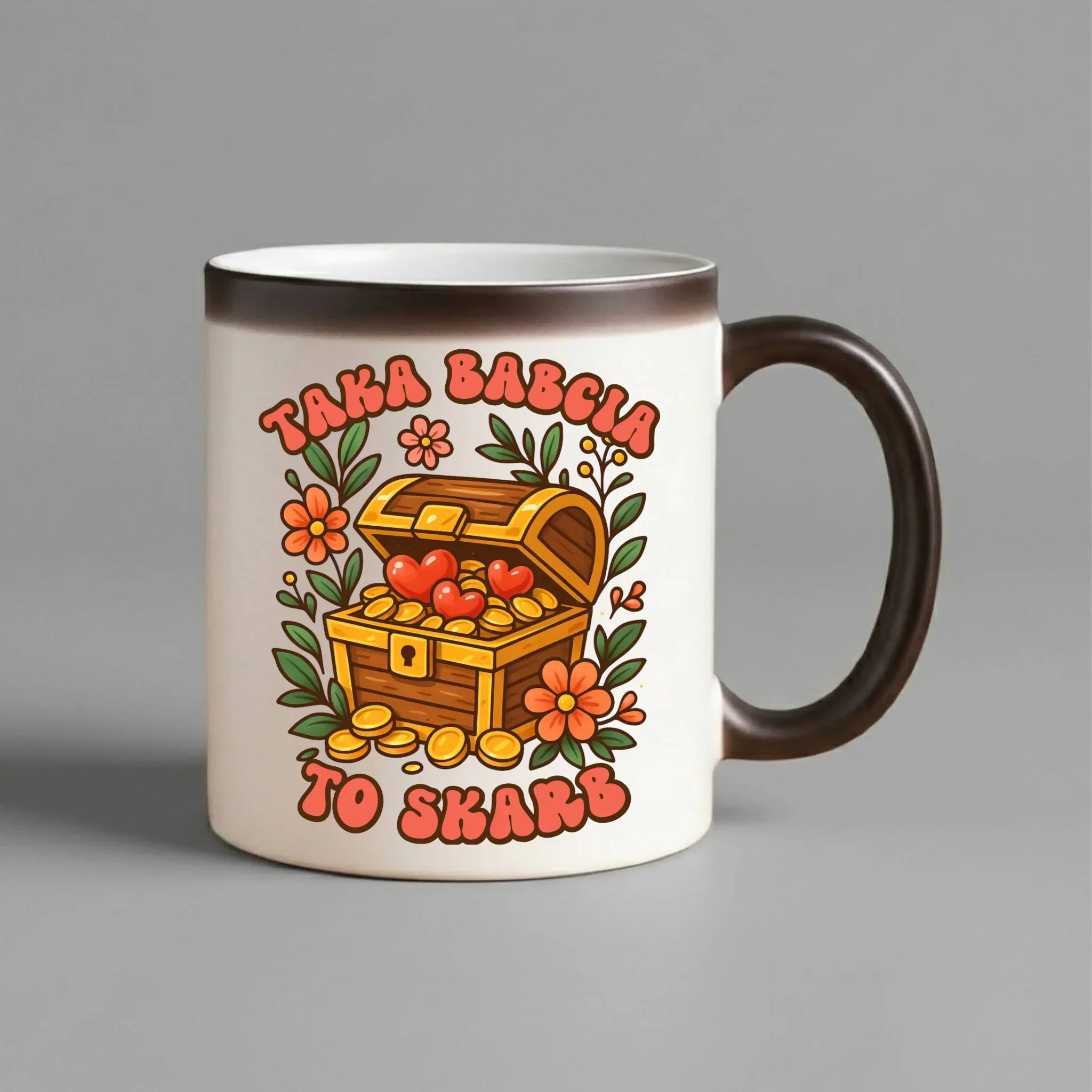 Kubek magiczny dla babci - Taka Babcia to skarb B19 - StoryCups.pl