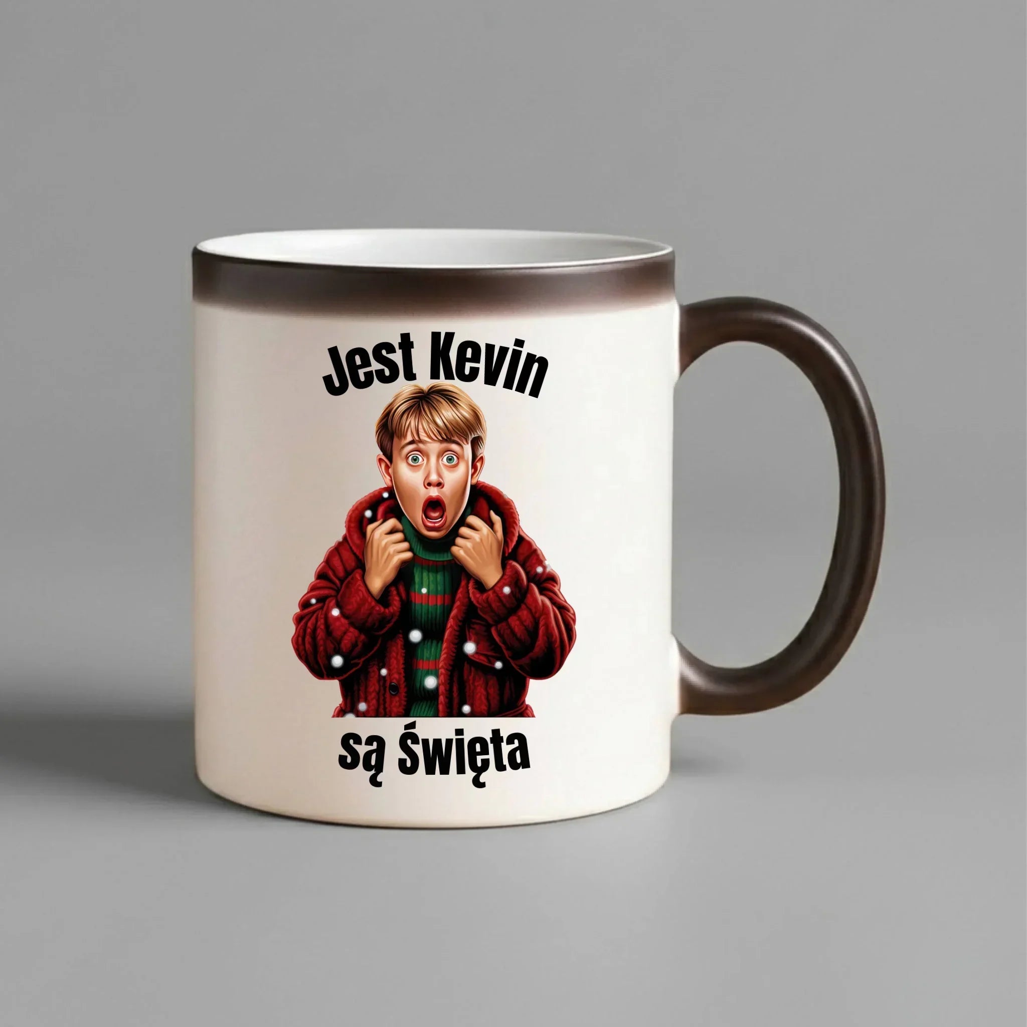 Kubek magiczny świąteczny - Jest Kevin są święta BN27 - StoryCups.pl