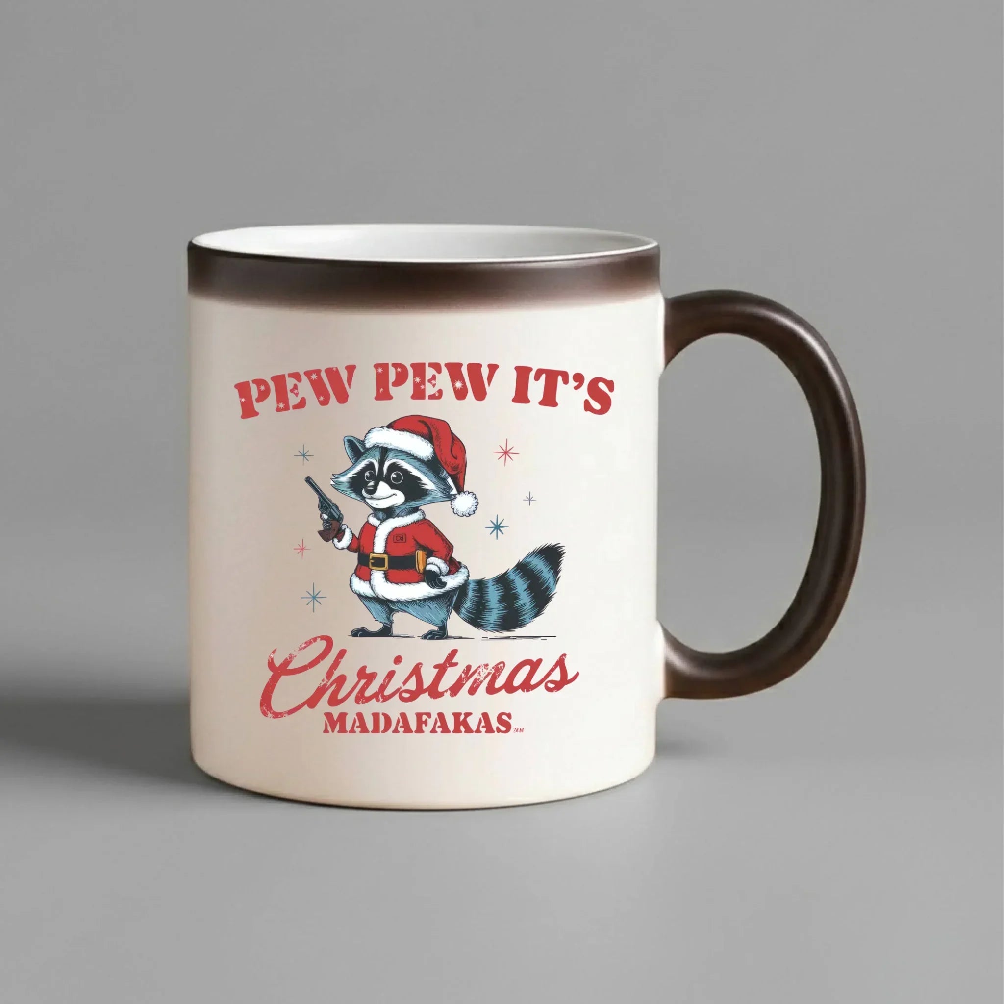 Kubek magiczny świąteczny - Pew pew it's Christmas BN60 - StoryCups.pl