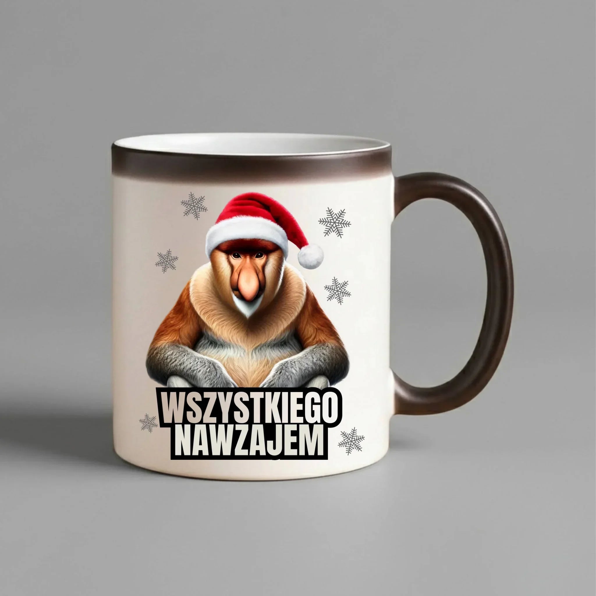 Kubek magiczny świąteczny - Janusz Nosacz - Nawzajem BN110 - StoryCups.pl
