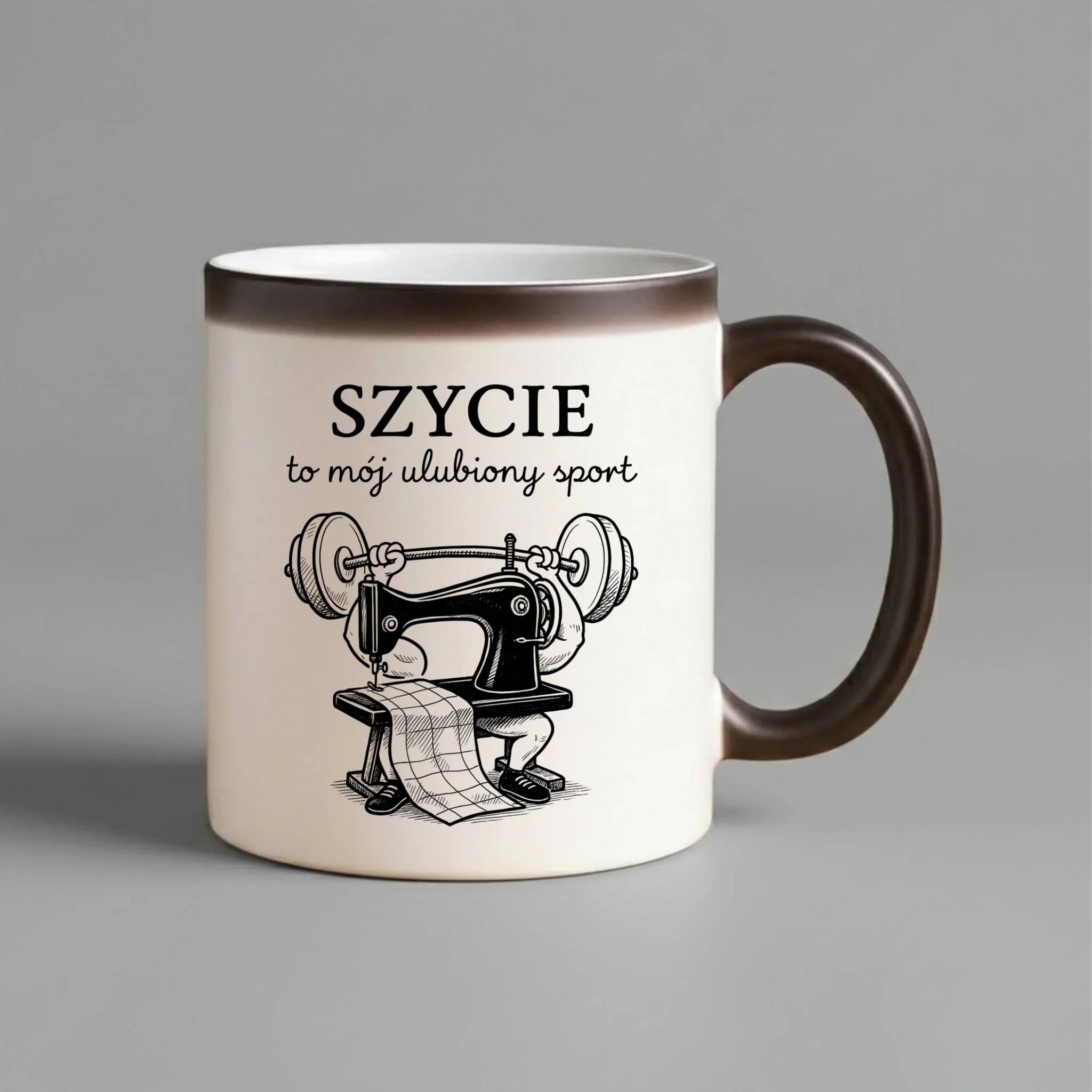 Kubek magiczny szyciowy dla krawcowej - Szycie to mój ulubiony sport HS23 - StoryCups.pl