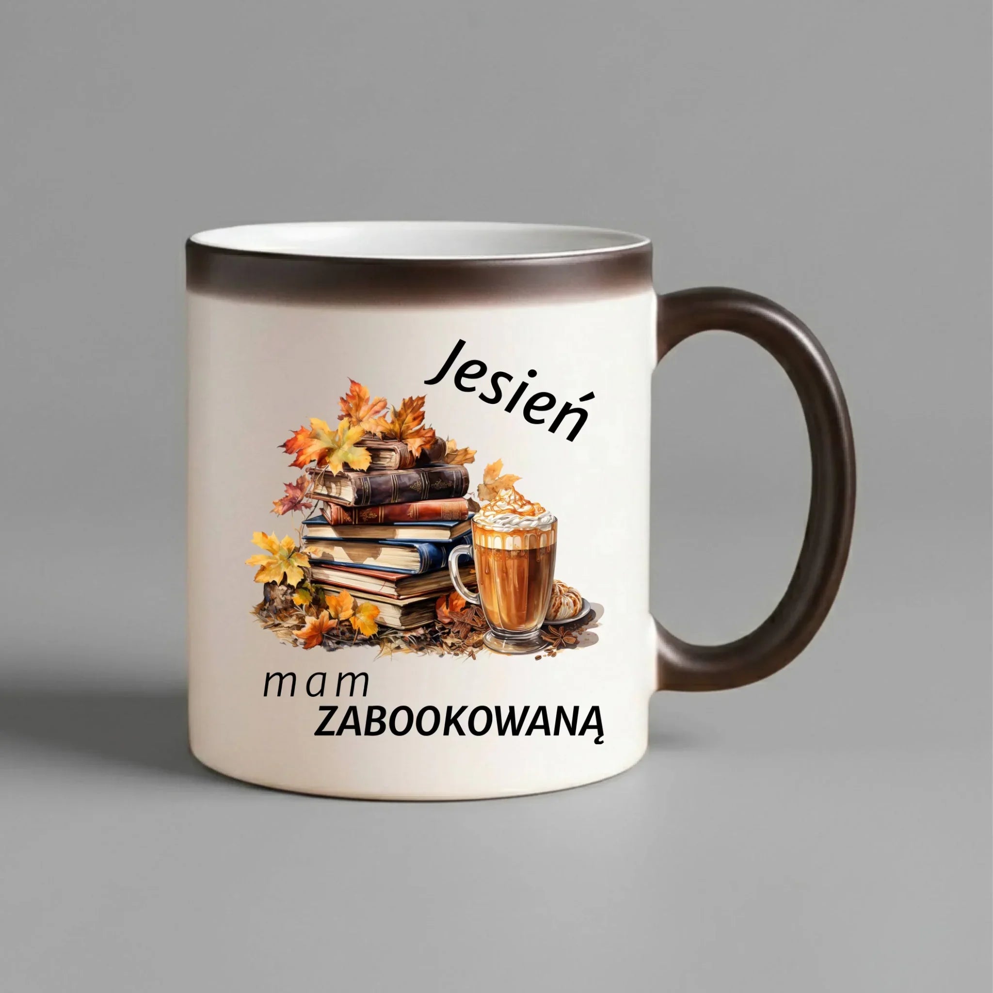 Kubek magiczny jesienny - Jesień mam zabookowaną JS28 - StoryCups.pl