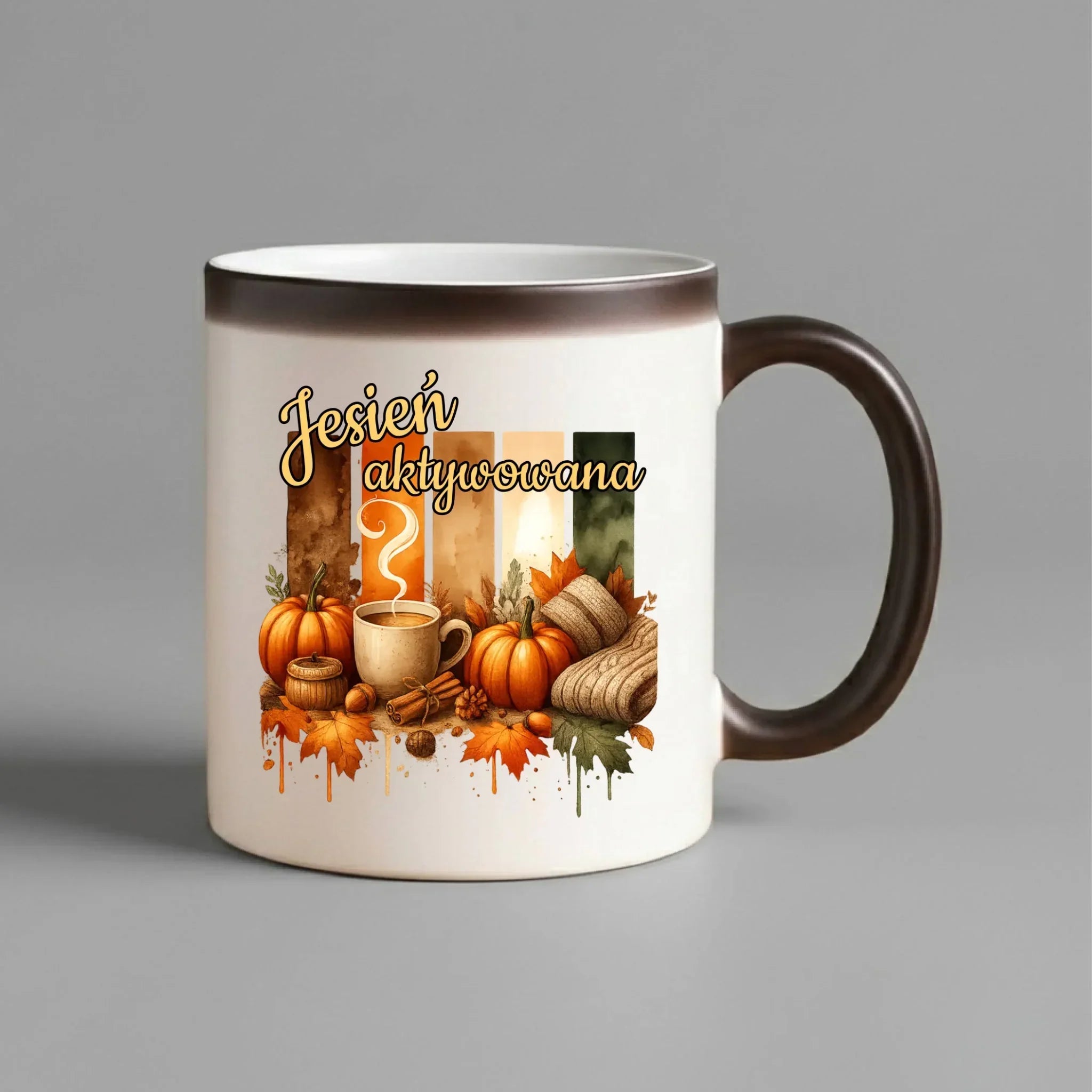 Kubek magiczny jesienny - Jesień aktywowana JS26 - StoryCups.pl