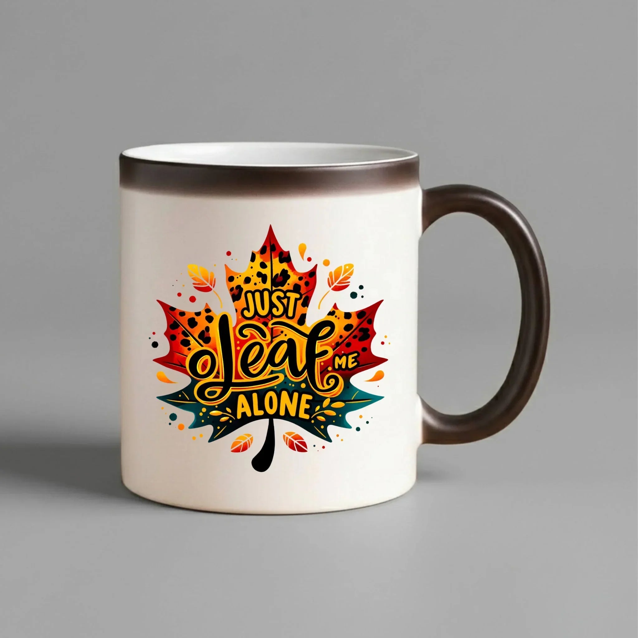 Kubek magiczny jesienny - Just leaf me alone JS22 - StoryCups.pl