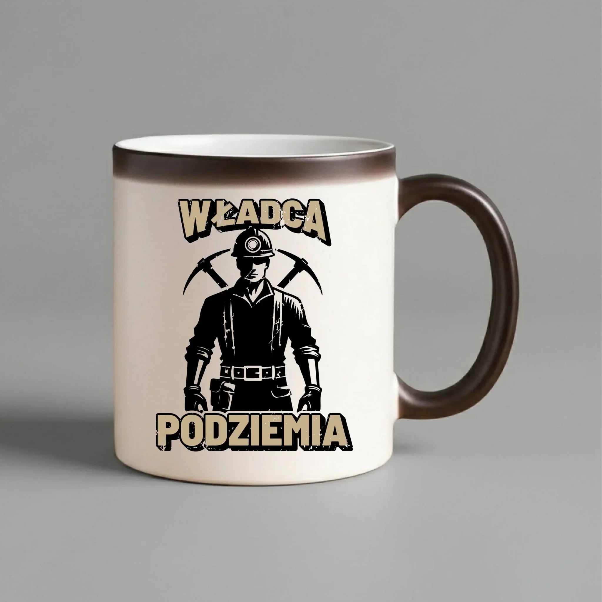 Kubek magiczny - prezent dla górnika - Władca podziemia G25 - StoryCups.pl