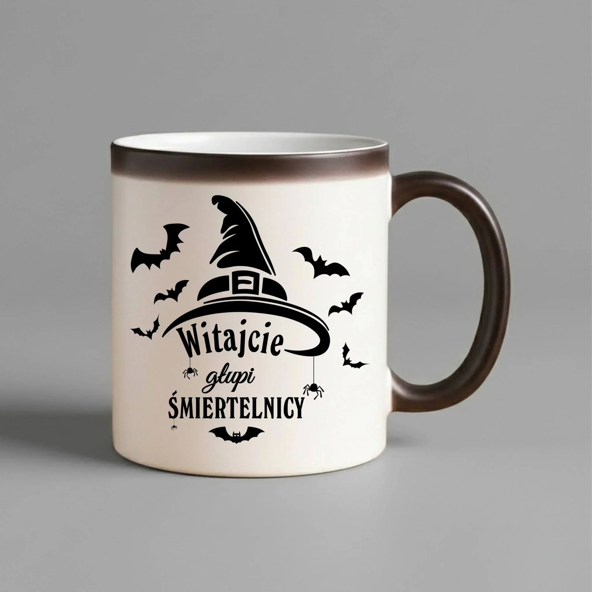 Kubek magiczny na Halloween - Witajcie głupi śmiertelnicy HL23 - StoryCups.pl