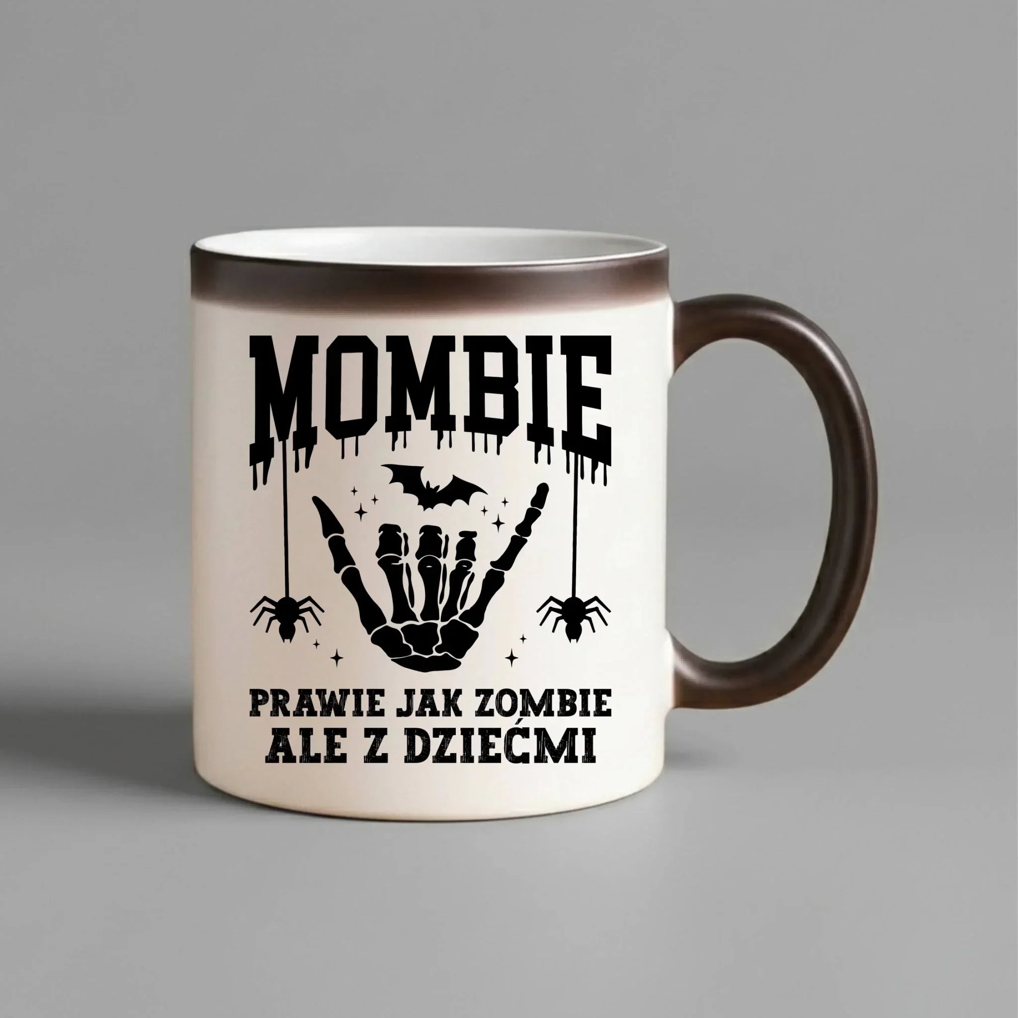 Kubek magiczny dla mamy - Mombie - zombie z dziećmi HL18 - StoryCups.pl