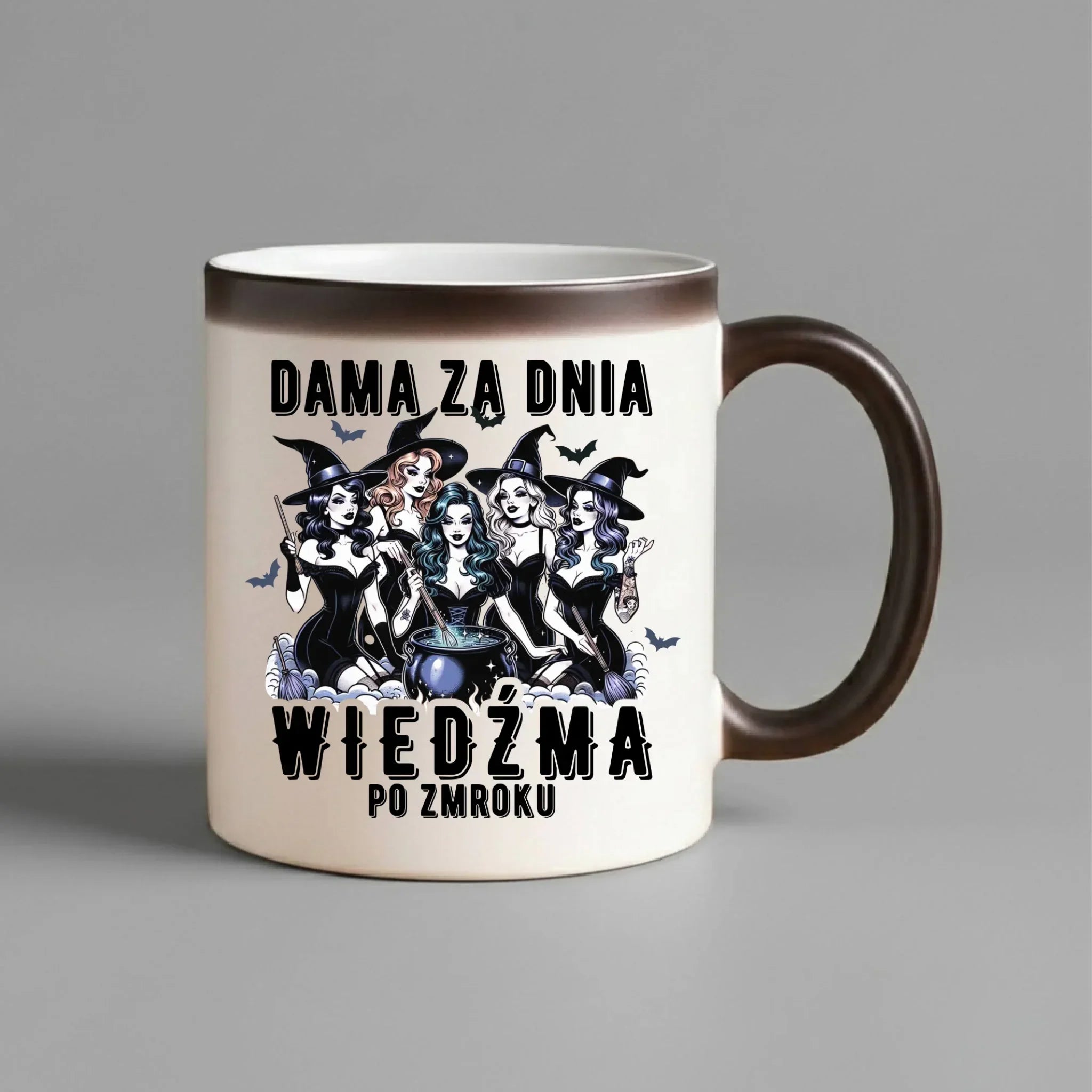 Kubek magiczny - Dama za dnia wiedźma po zmroku HL16 - StoryCups.pl