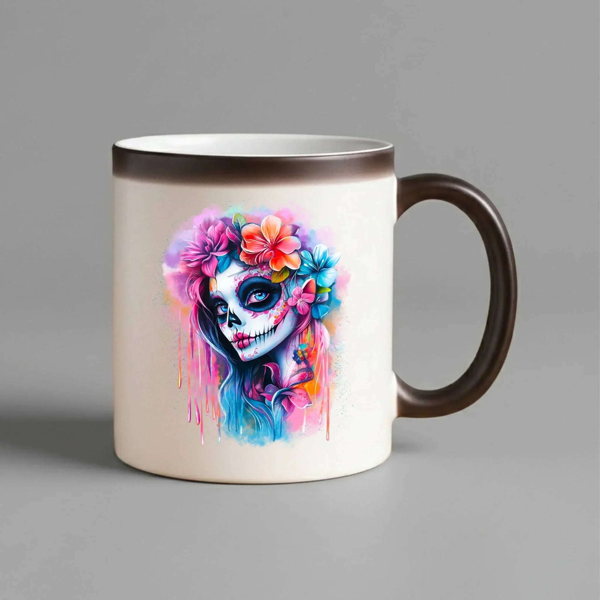 Kubek magiczny na Halloween - La Muerte HL05 - StoryCups.pl