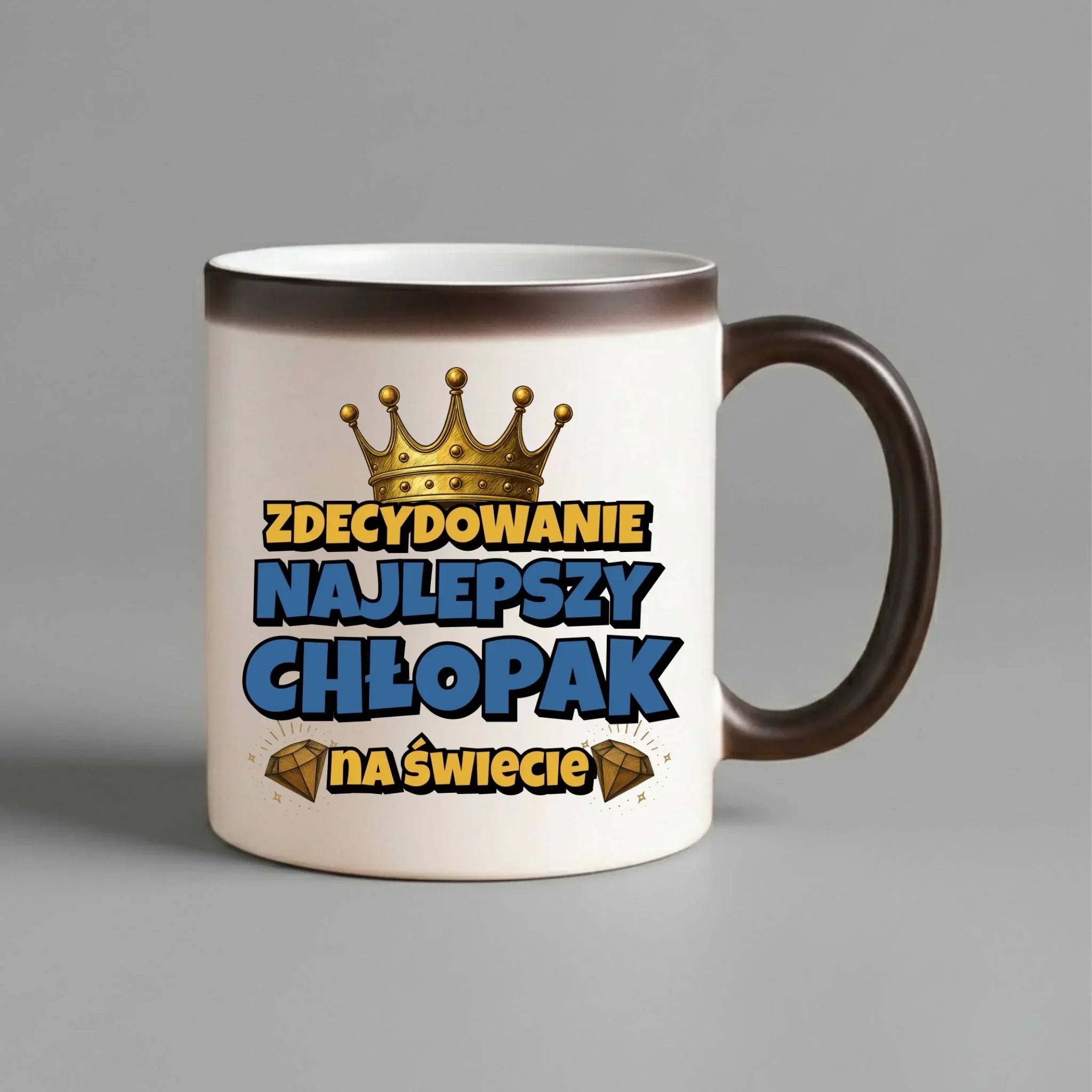 Kubek magiczny - Prezent na Dzień Chłopaka - Najlepszy chłopak DCH21 - StoryCups.pl