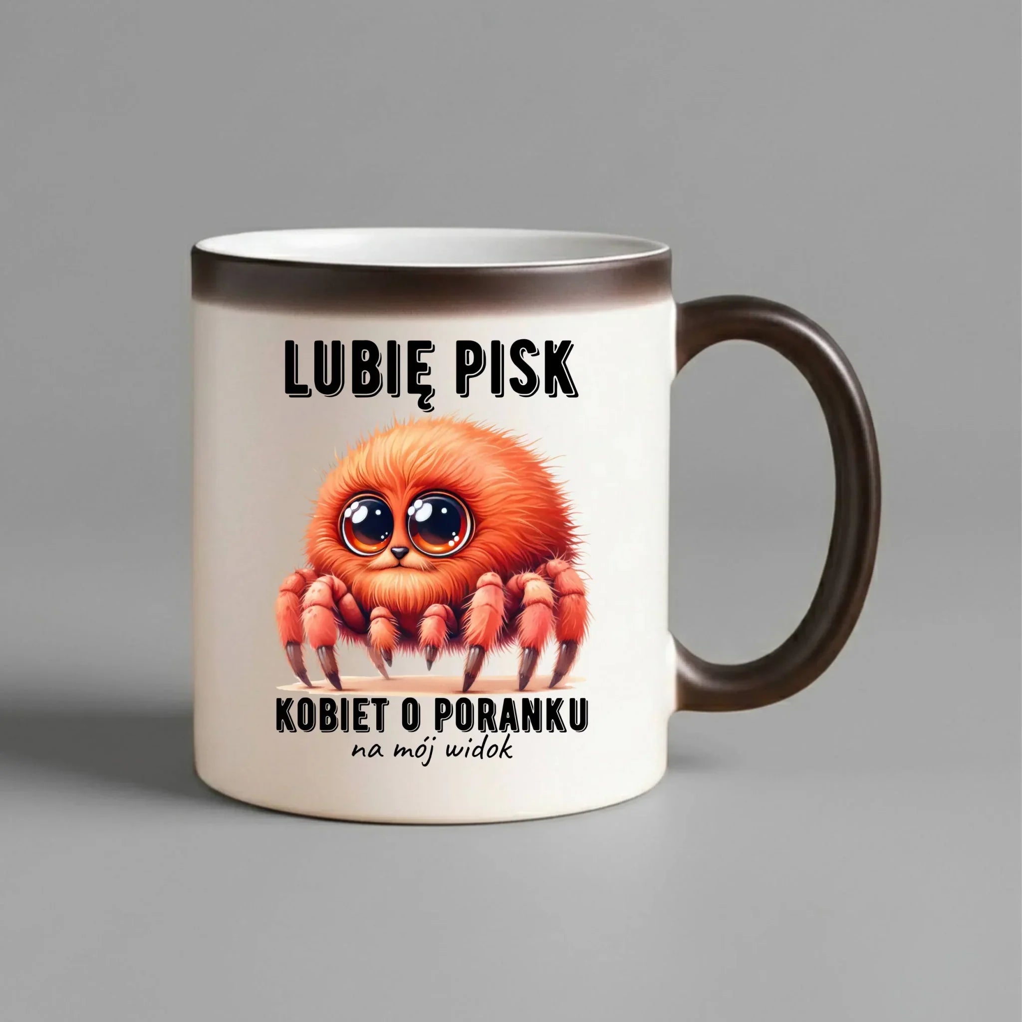 Kubek magiczny - prezent dla chłopaka - Lubię pisk kobiet DCH14 - StoryCups.pl