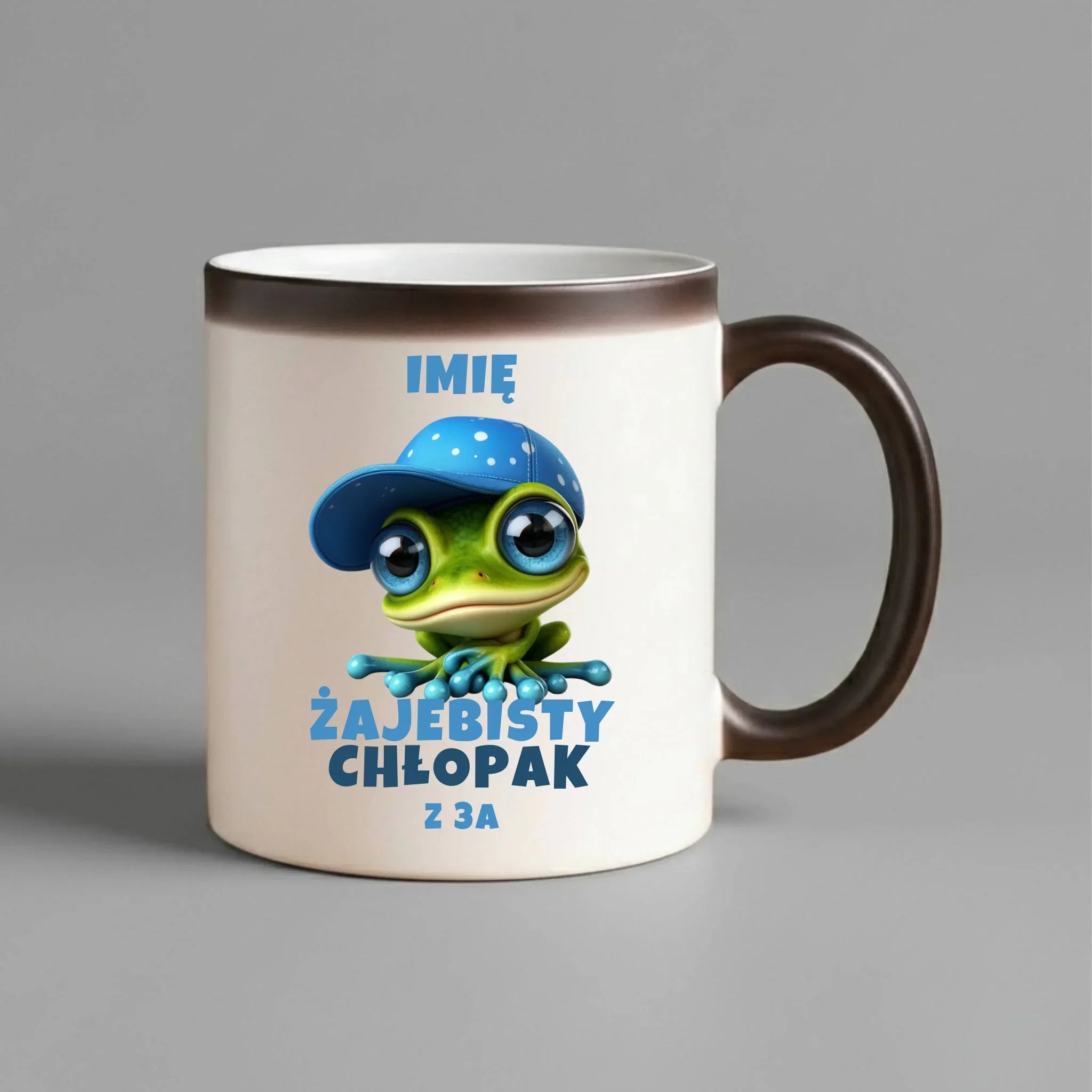 Kubek magiczny - Żajebisty Chłopak - personalizowany DCH01 - StoryCups.pl