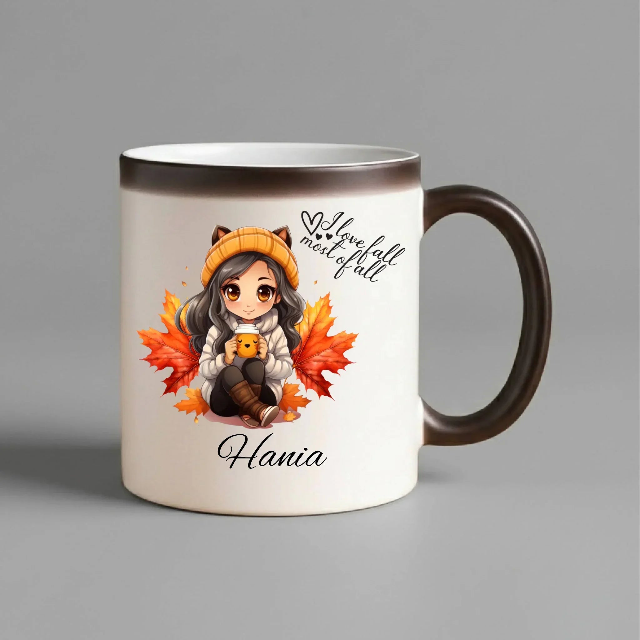 Kubek magiczny jesieniara - Anime - personalizowany JS06 - StoryCups.pl