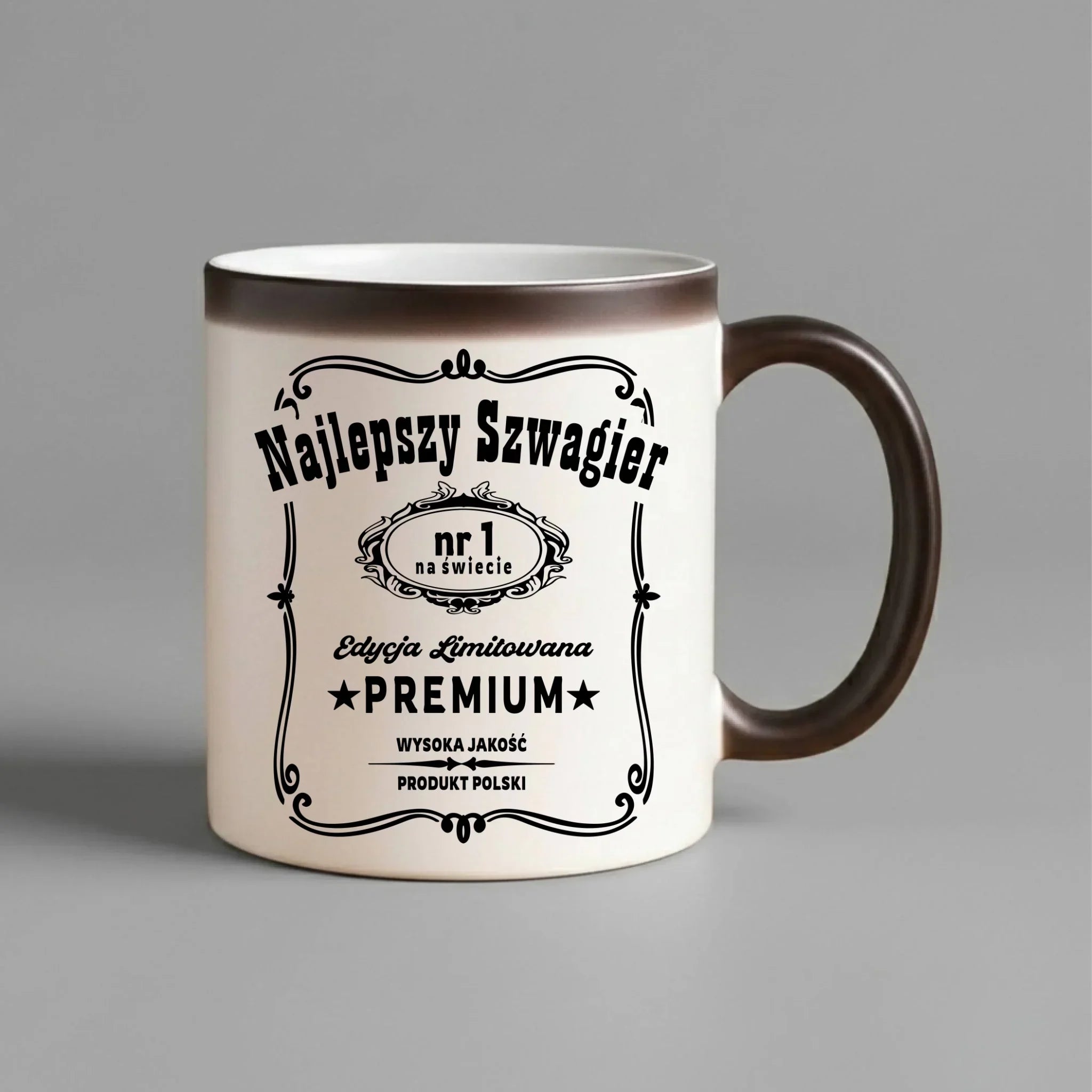 Kubek magiczny dla szwagra - Najlepszy Szwagier Edycja Limitowana DSZ02 - StoryCups.pl