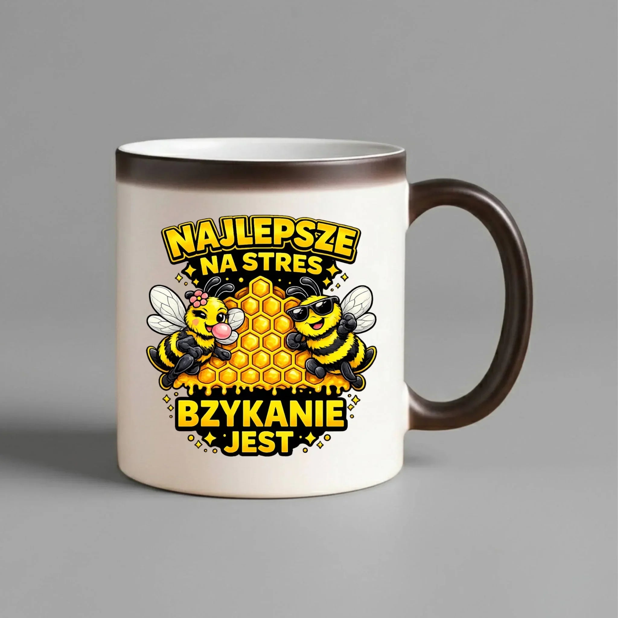 Kubek magiczny dla par - Najlepsze na stres bzykanie jest W79 - StoryCups.pl
