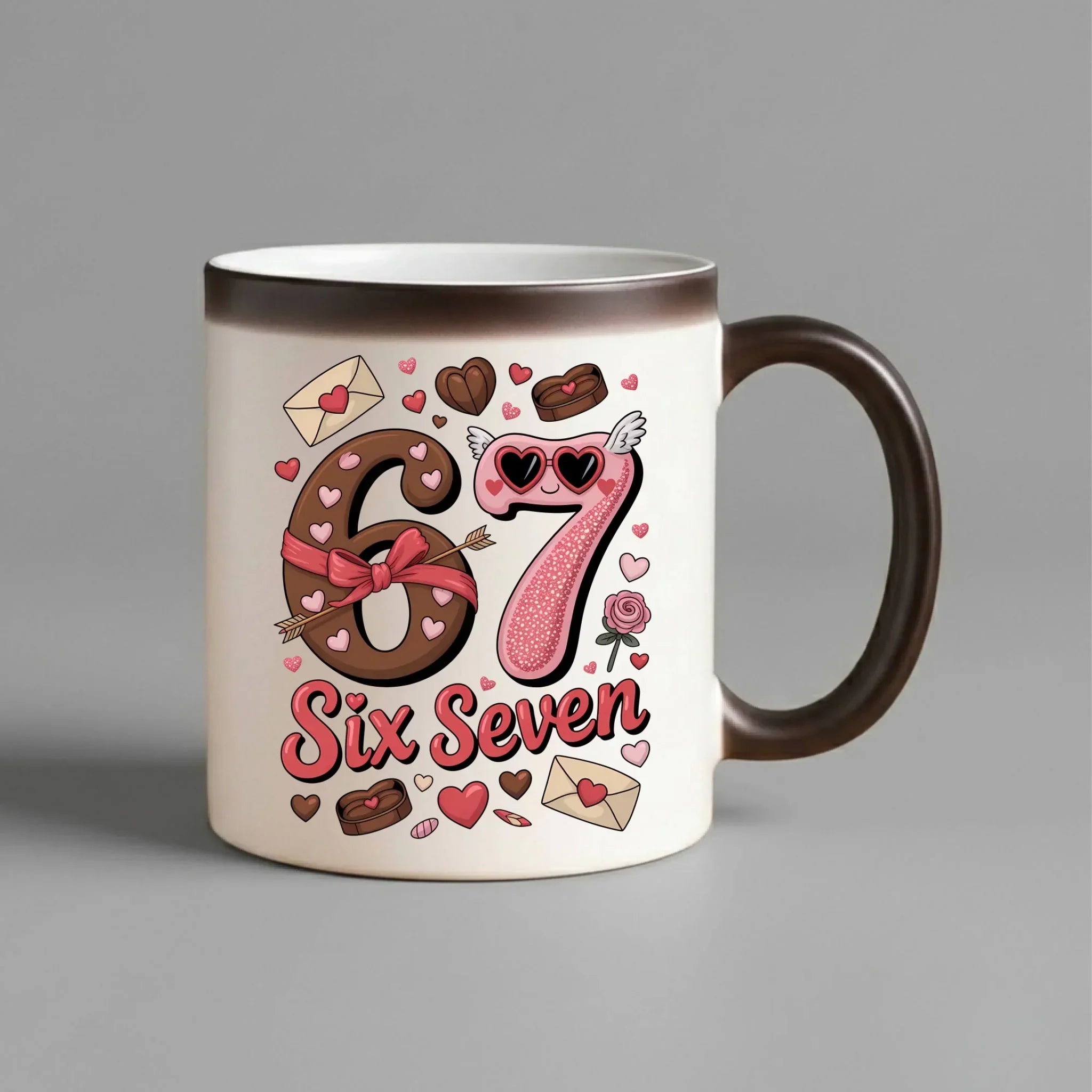 Kubek magiczny - Miłość Six Seven 67 W72 - StoryCups.pl