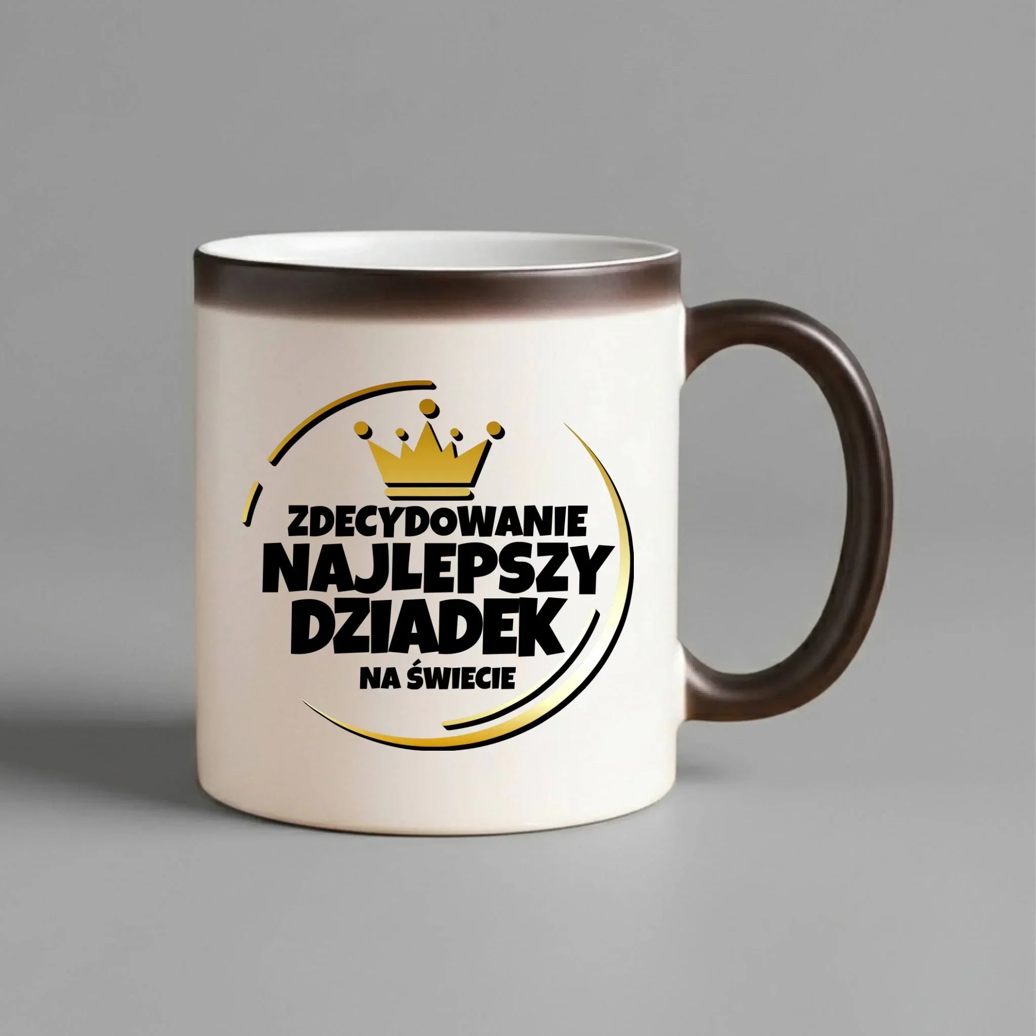 Kubek magiczny dla dziadka - Zdecydowanie najlepszy dziadek D32 - StoryCups.pl