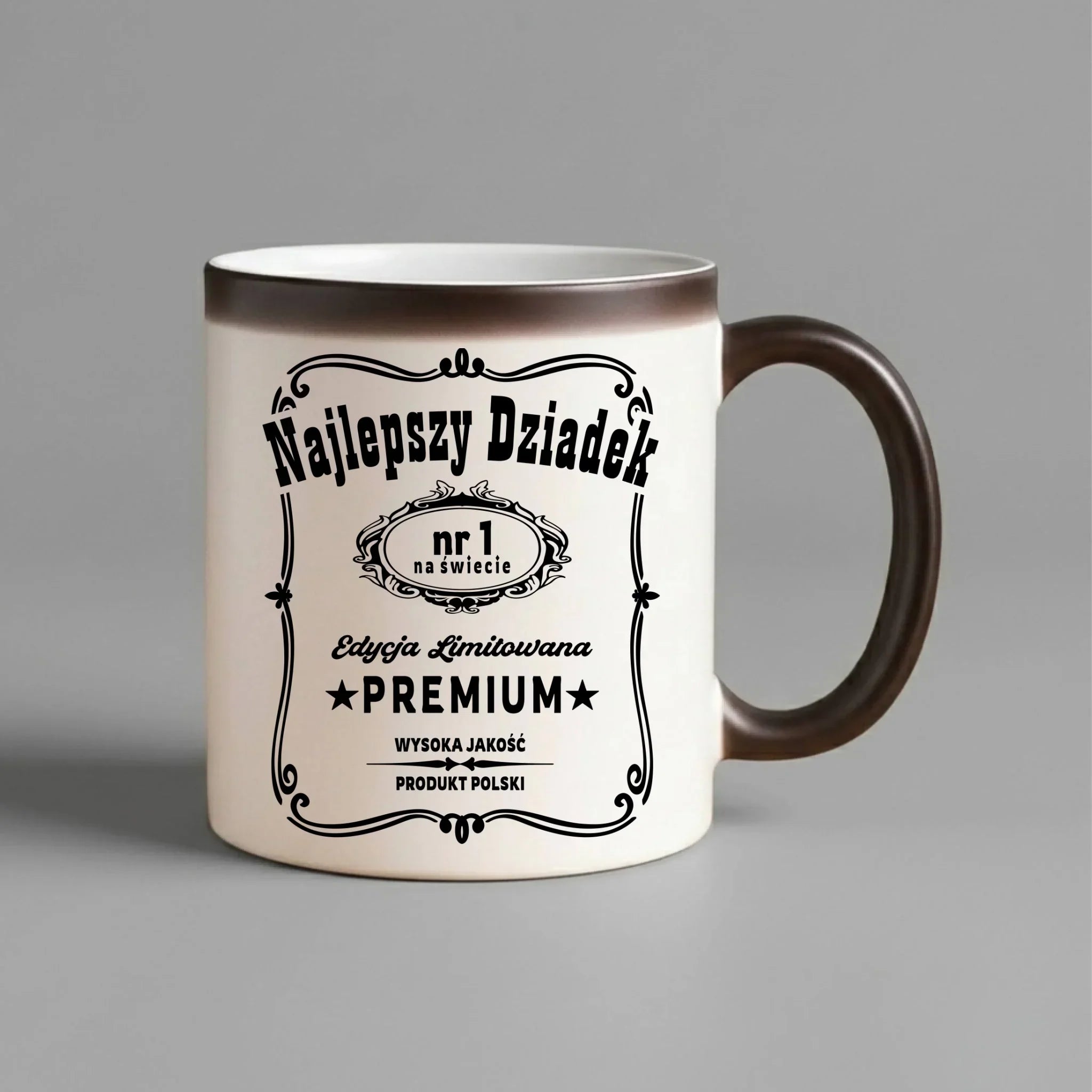 Kubek magiczny dla dziadka - Najlepszy dziadek edycja limitowana D30 - StoryCups.pl