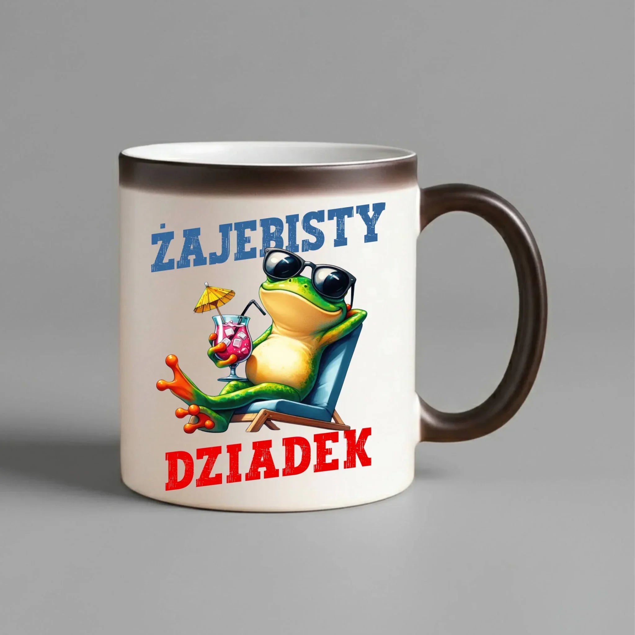 Kubek magiczny dla dziadka - Żajebisty dziadek D27 - StoryCups.pl