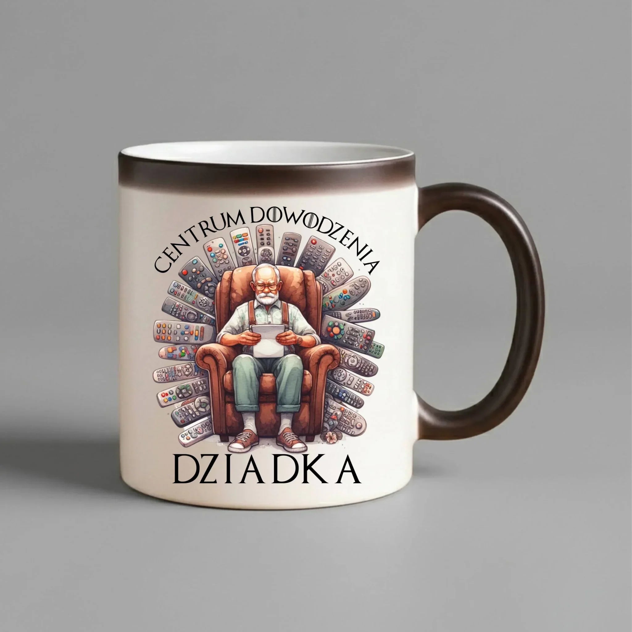 Kubek magiczny dla dziadka - Centrum dowodzenia D28 - StoryCups.pl