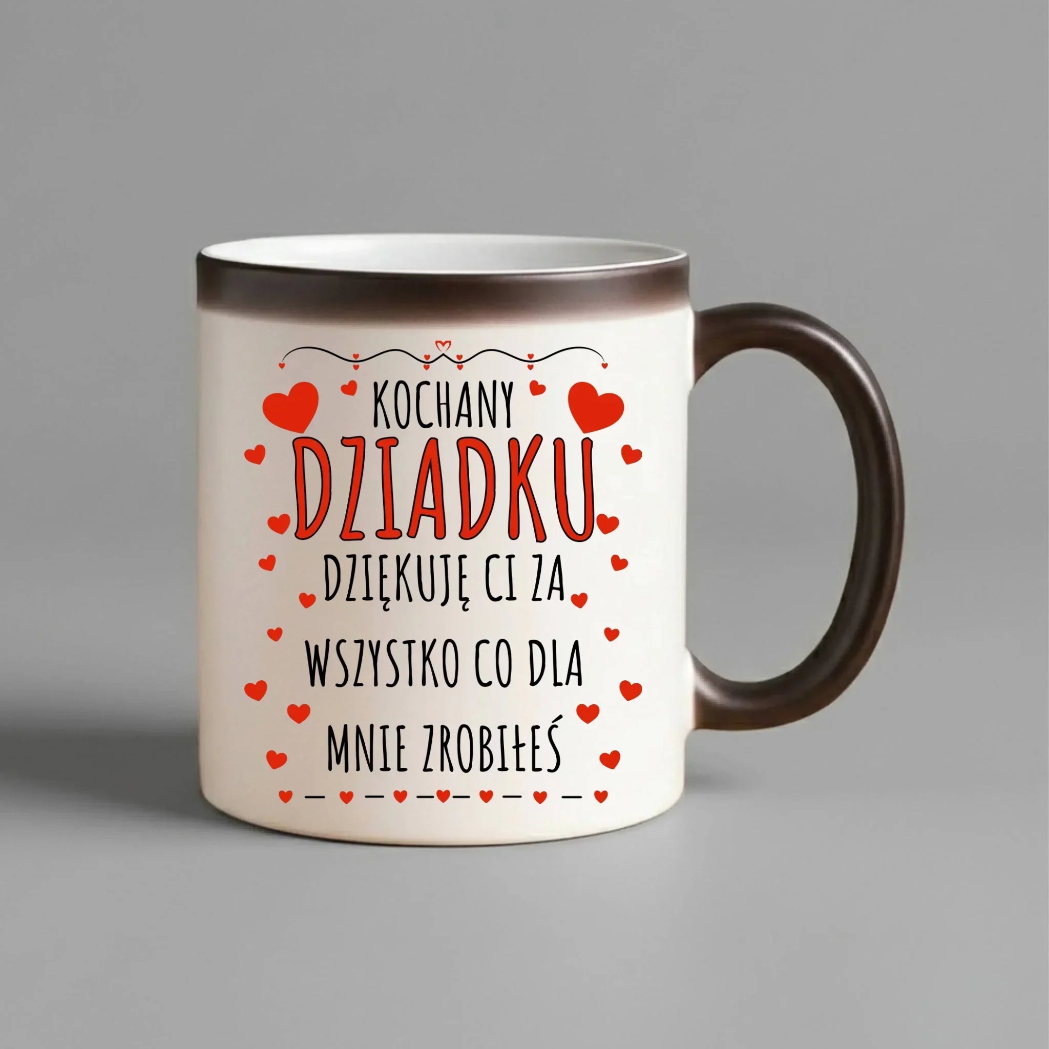 Kubek magiczny dla dziadka - Kochany Dziadku dziękuję Ci D21 - StoryCups.pl