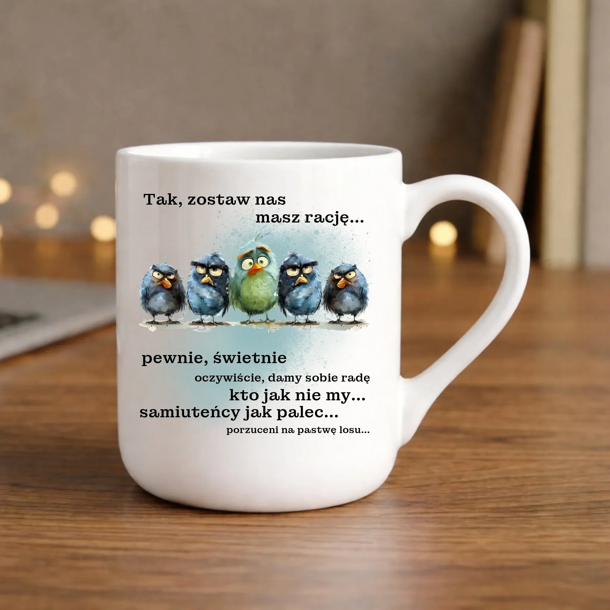 Kubek elegant na odejście z pracy - Tak, zostaw nas OP06 - StoryCups.pl