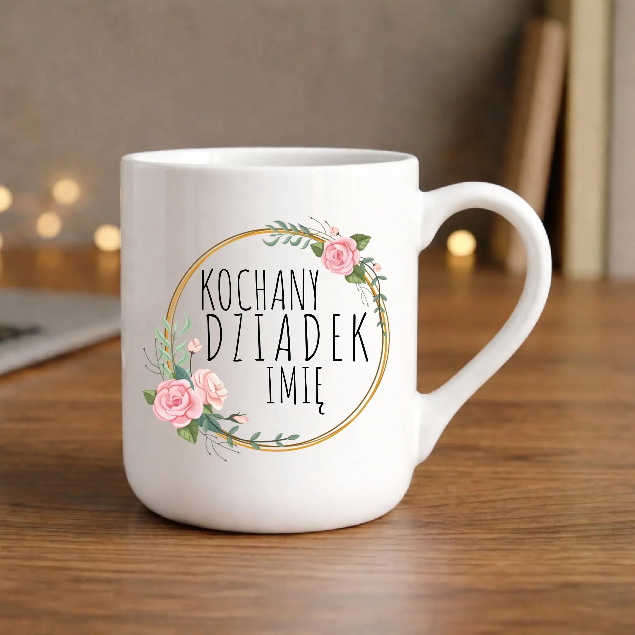 Kubek elegant dla dziadka - Kochany Dziadek - personalizowany D10 - StoryCups.pl