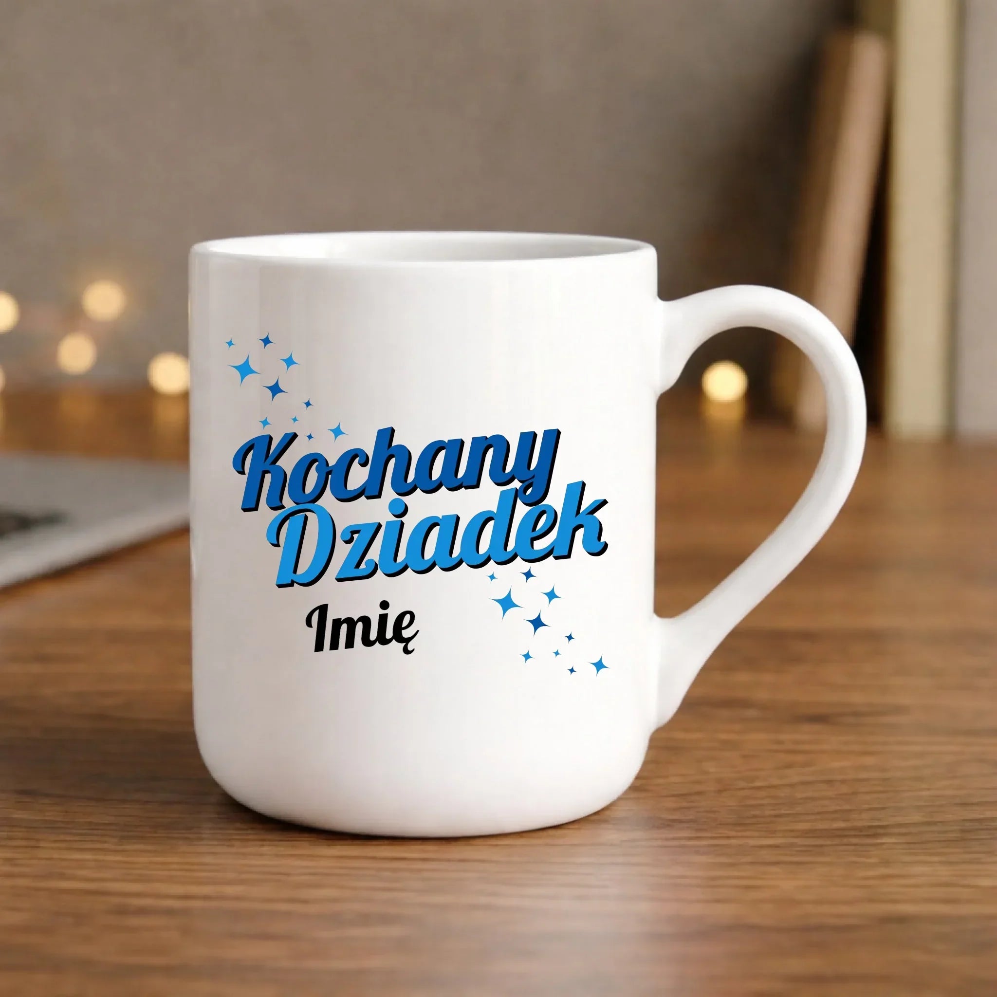 Kubek elegant dla dziadka - Kochany Dziadek - personalizowany D05 - StoryCups.pl